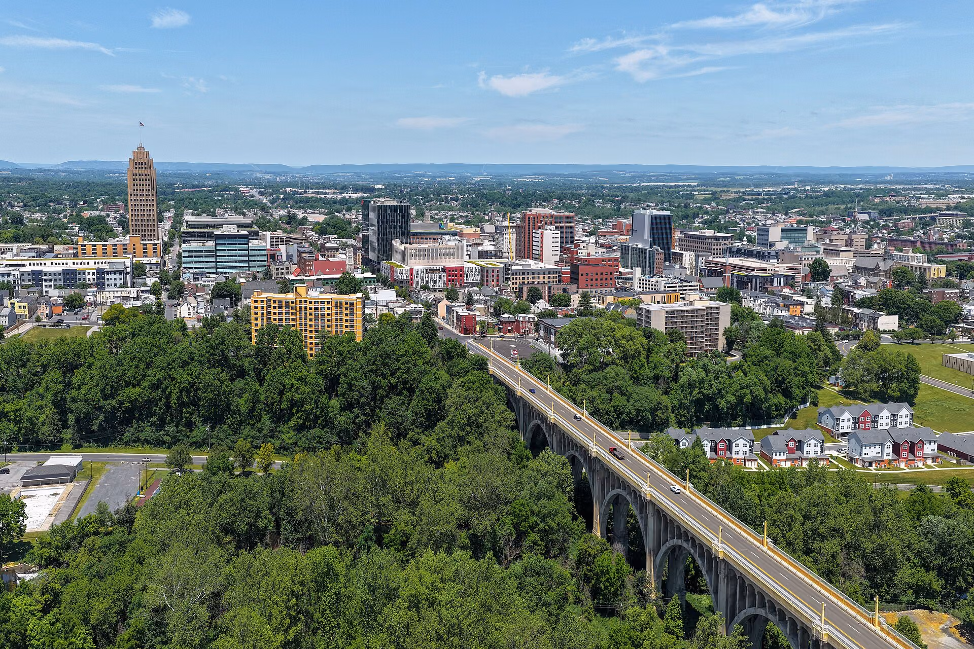 Allentown skyline