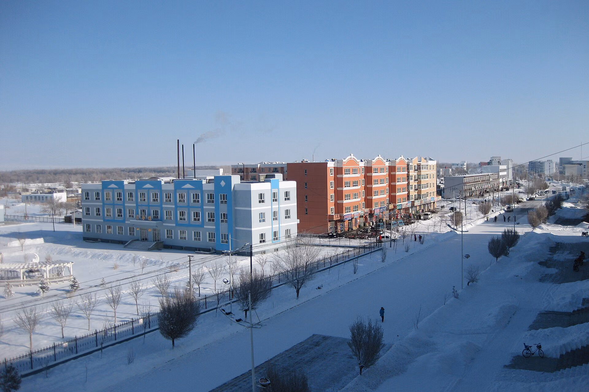 Altay skyline