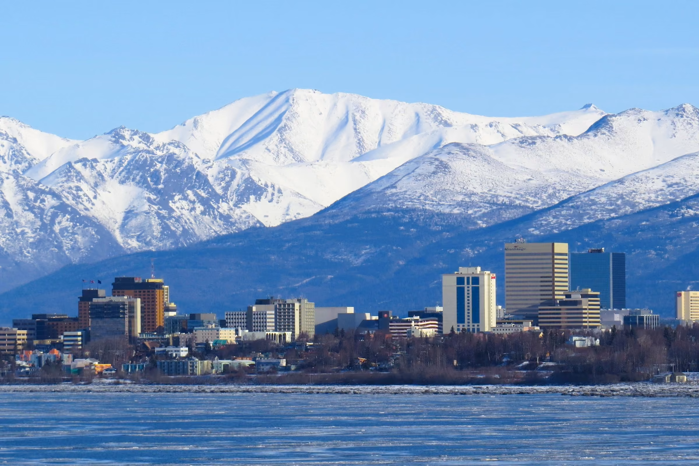 Anchorage skyline