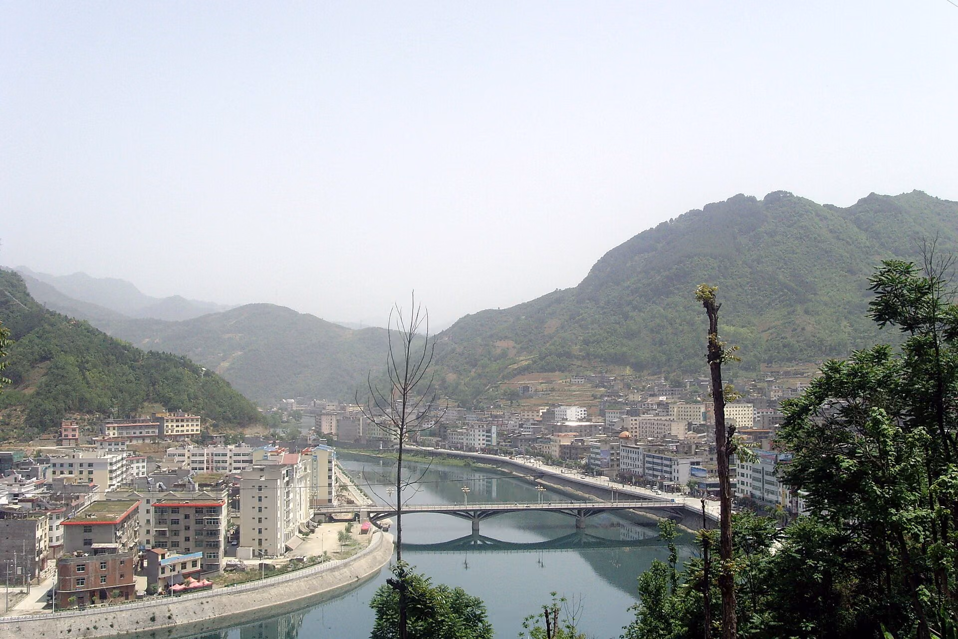 Ankang skyline