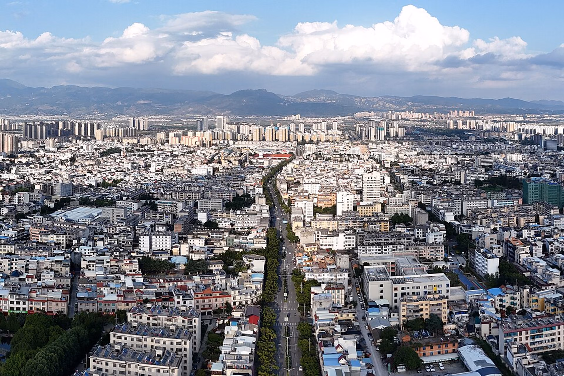 Baoshan skyline