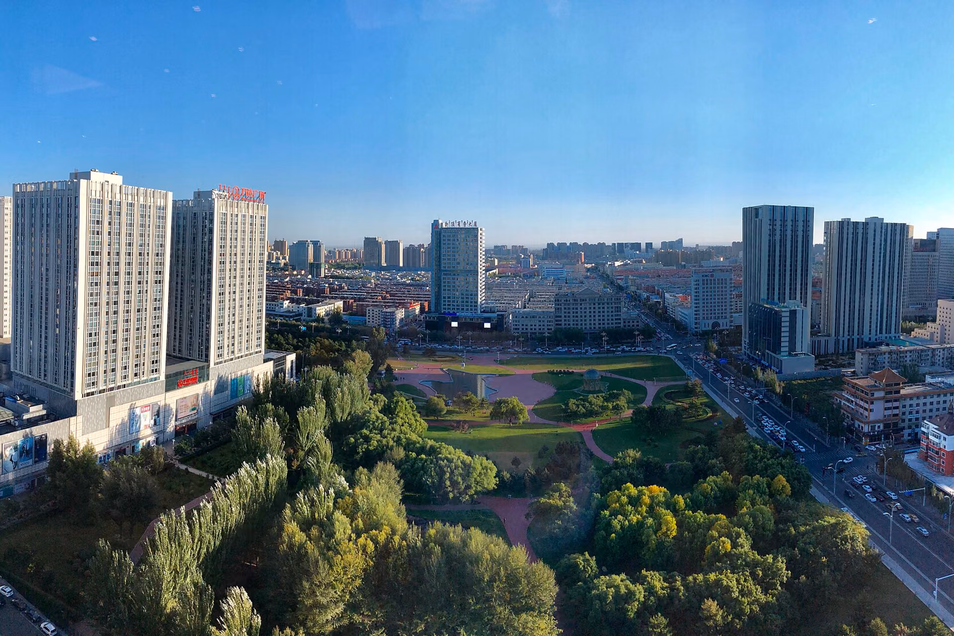 Baotou skyline