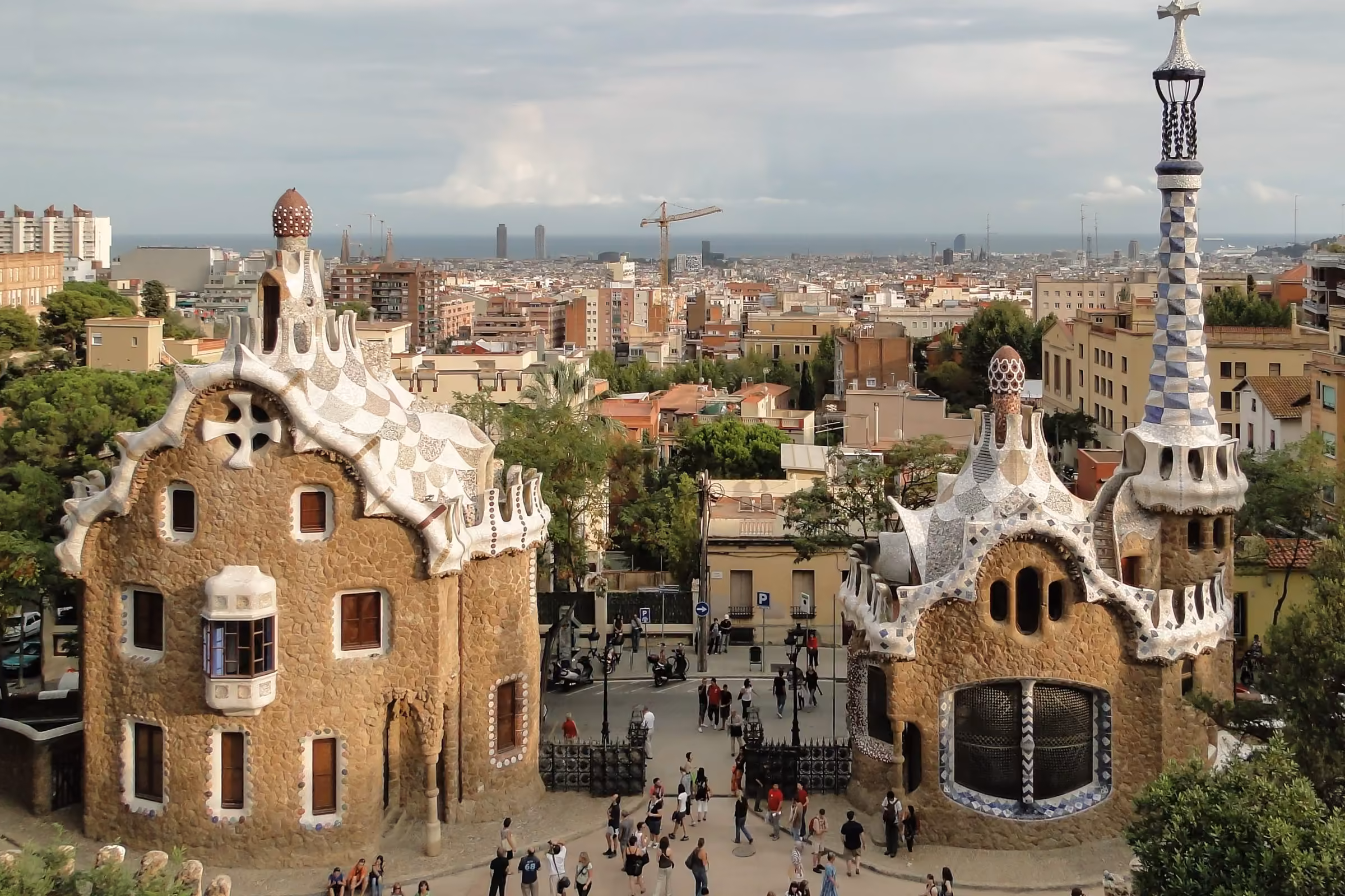 Barcelona skyline
