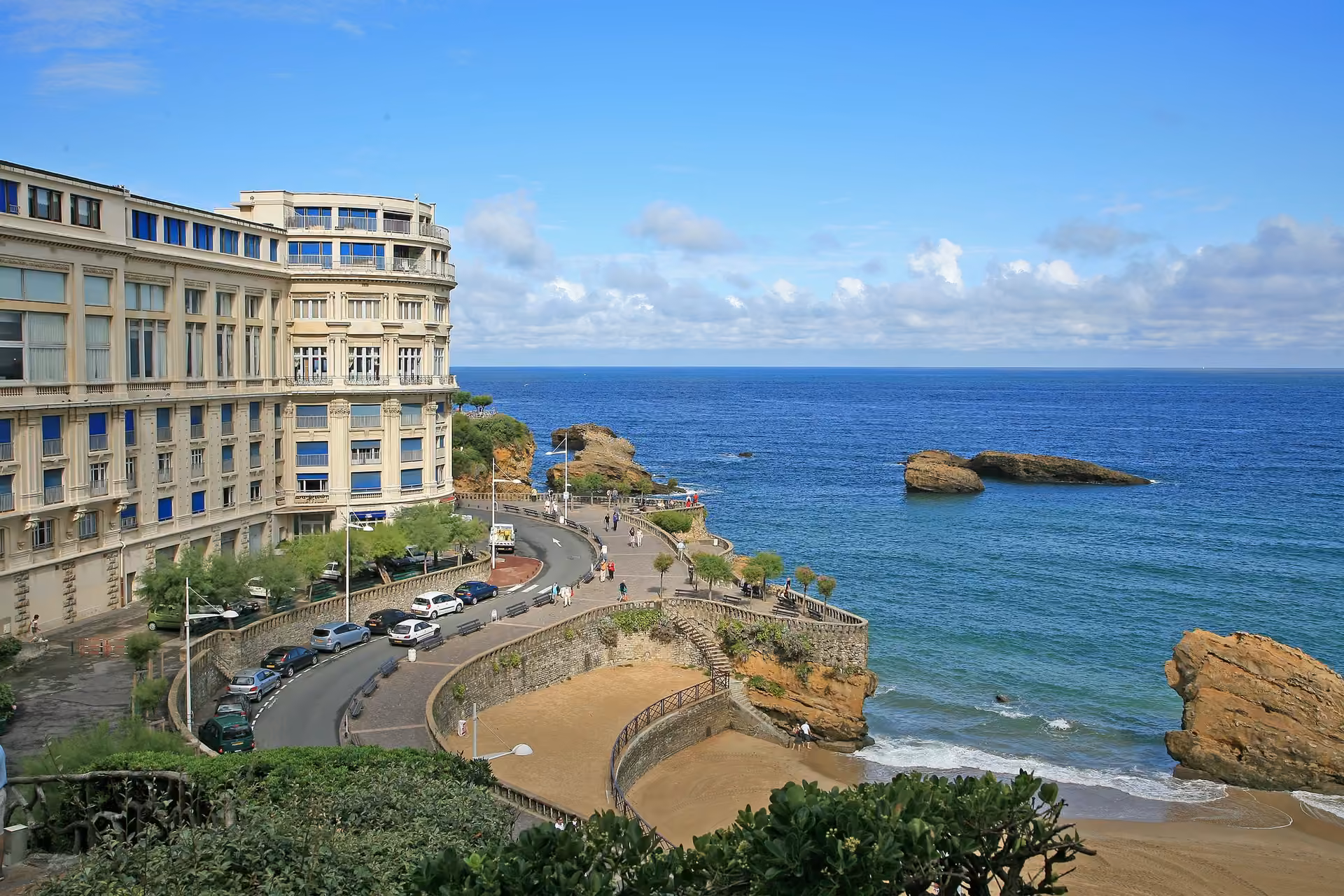Biarritz skyline