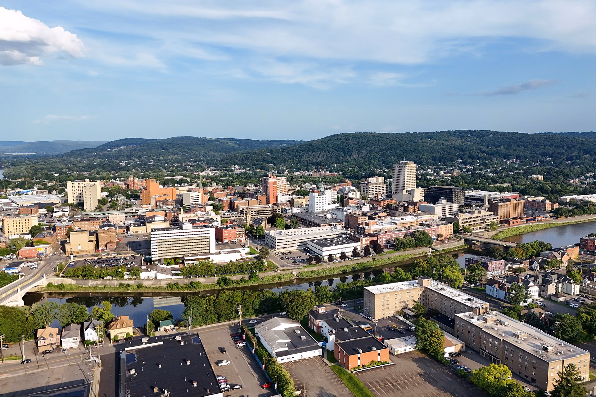 Binghamton skyline