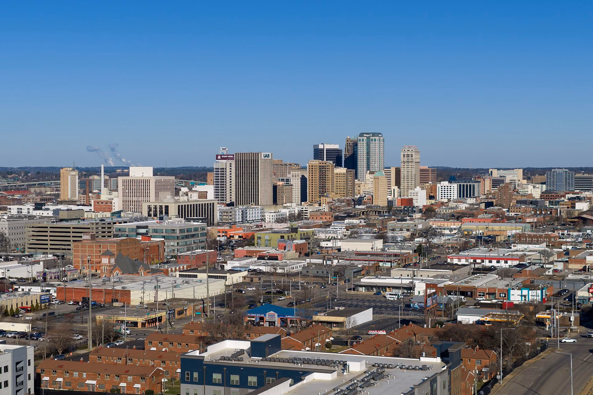 Birmingham skyline