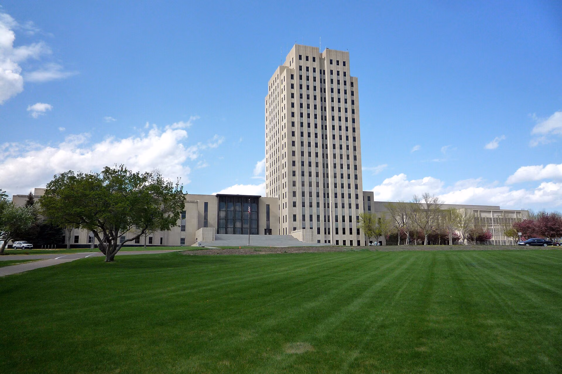 Bismarck skyline