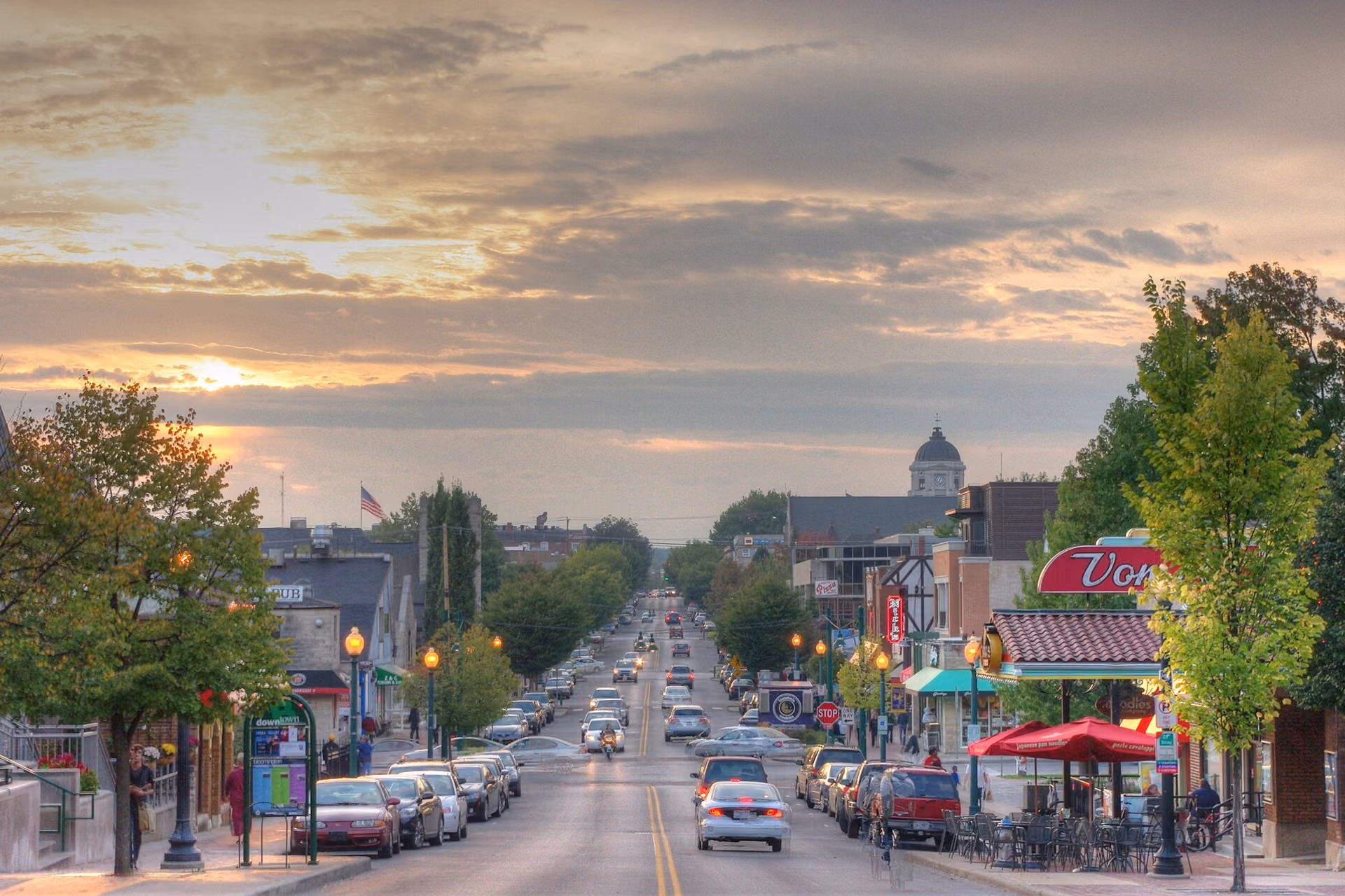 Bloomington skyline
