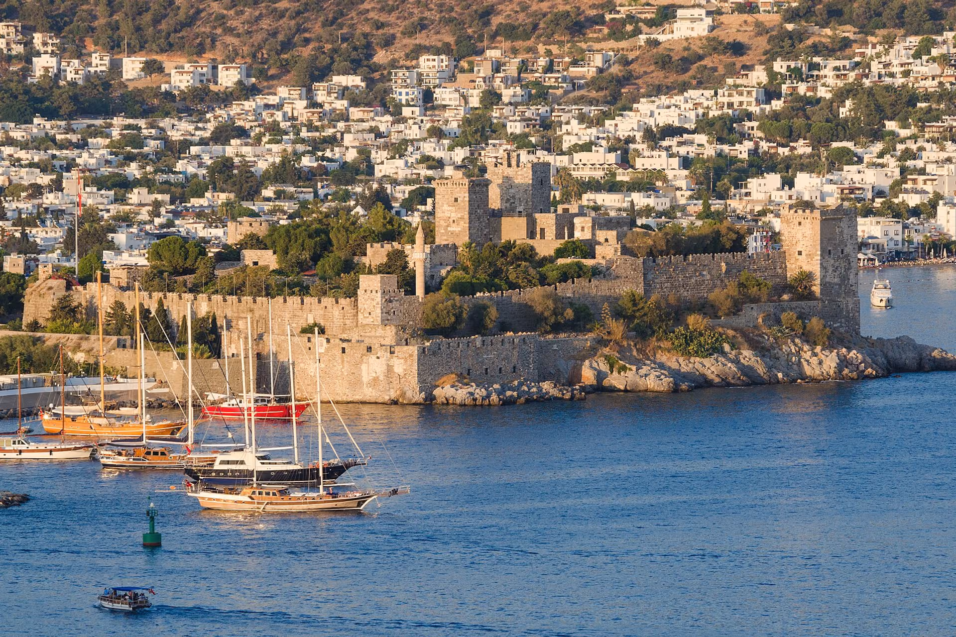 Bodrum skyline