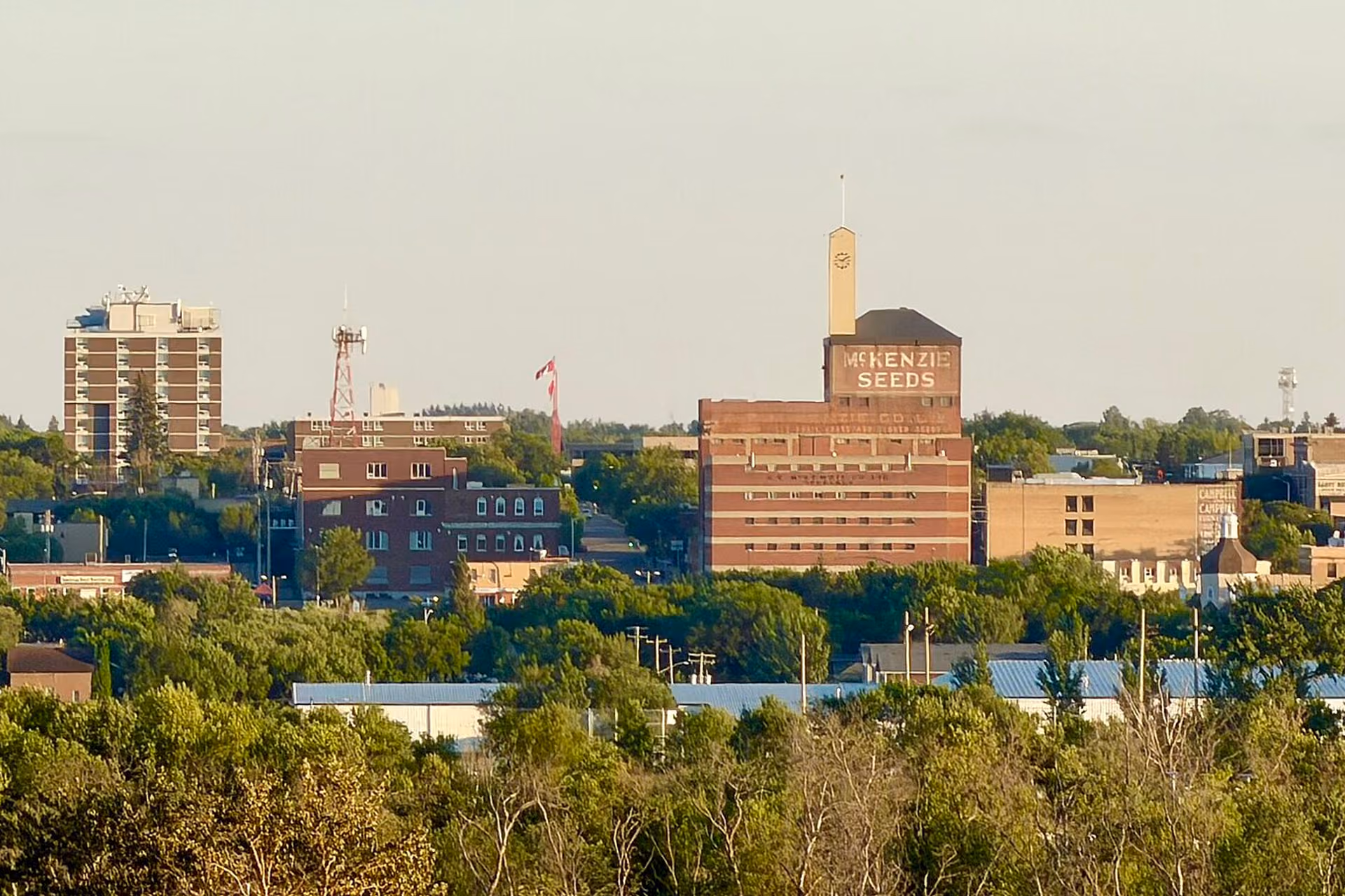 Brandon skyline