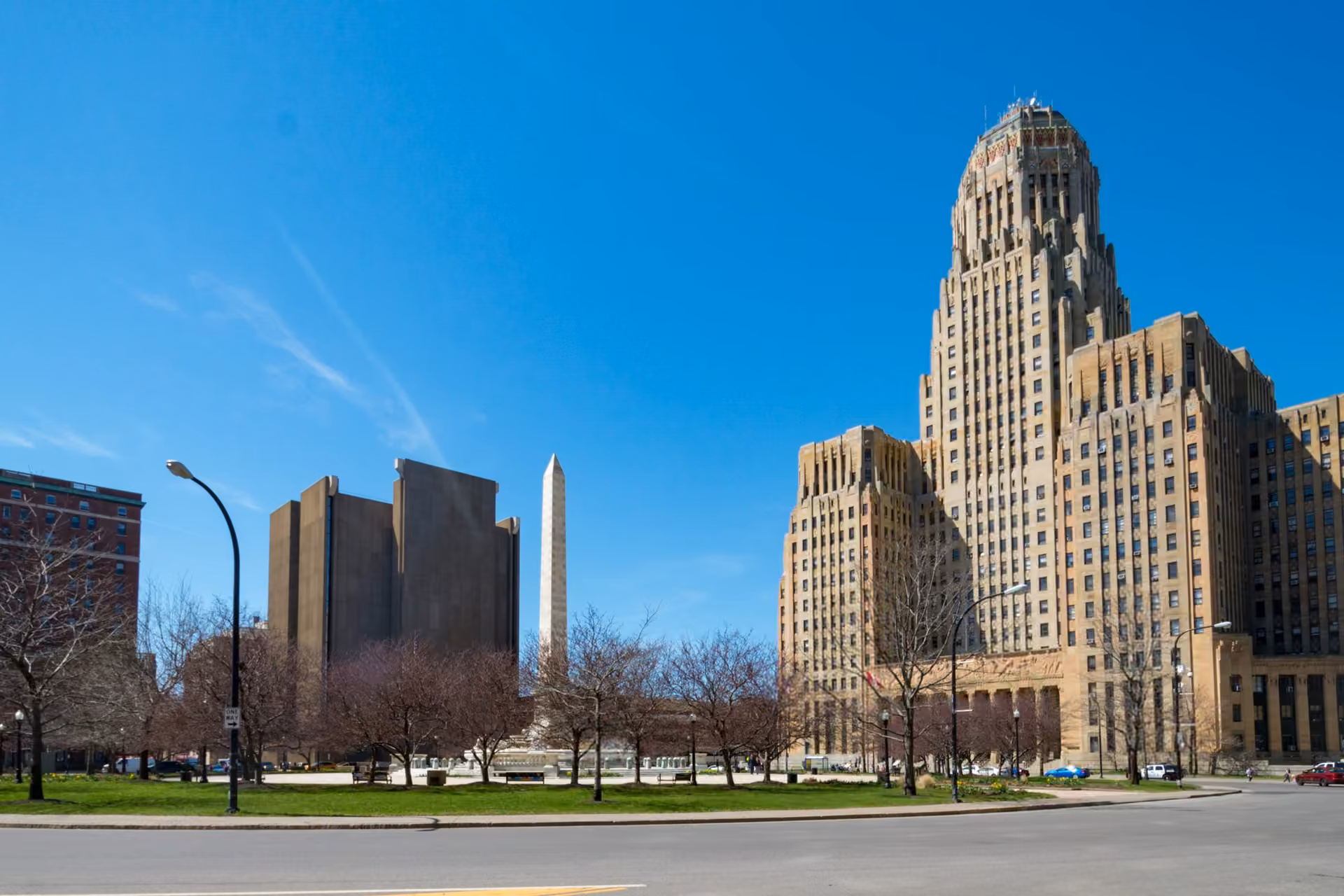 Buffalo skyline