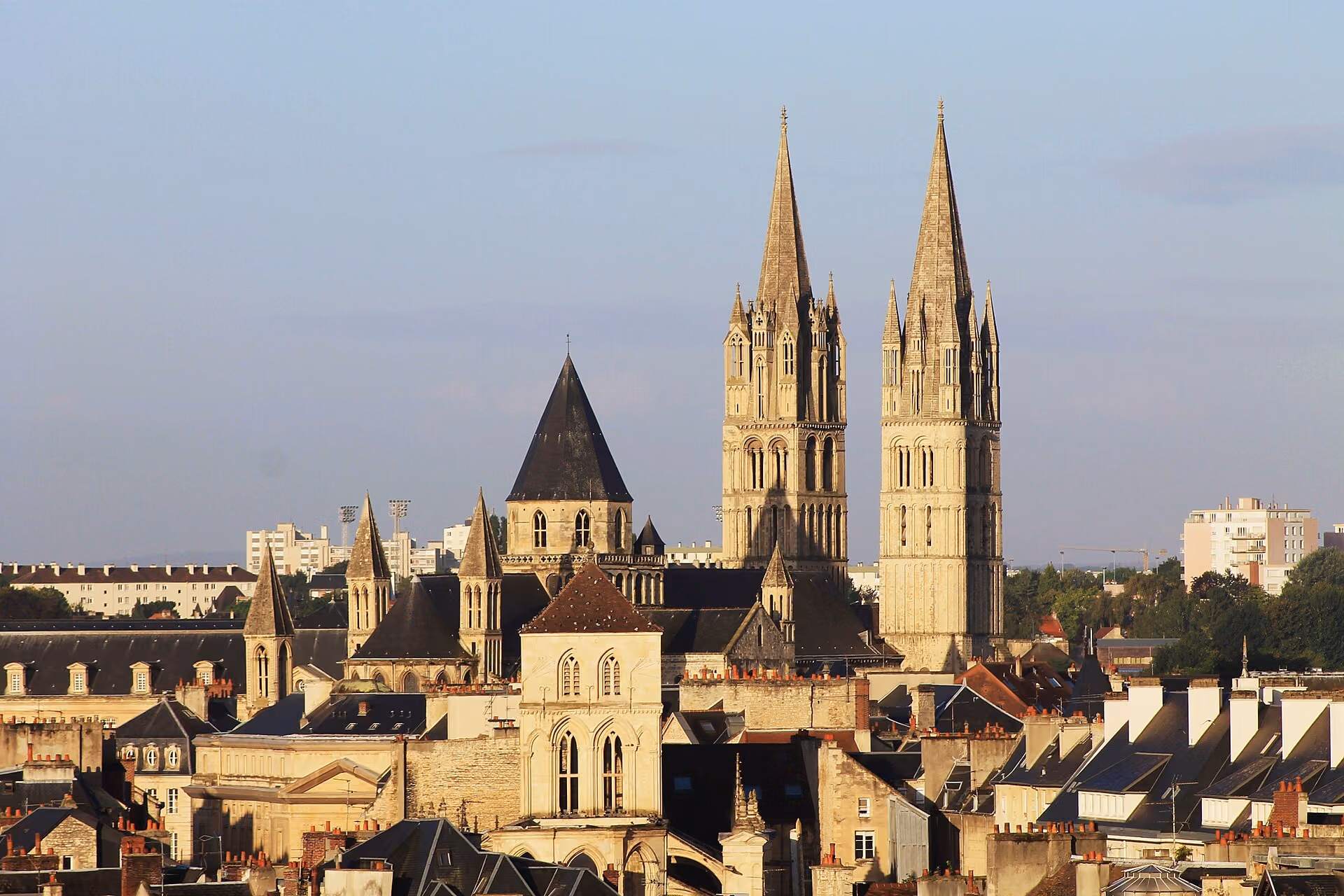 Caen skyline