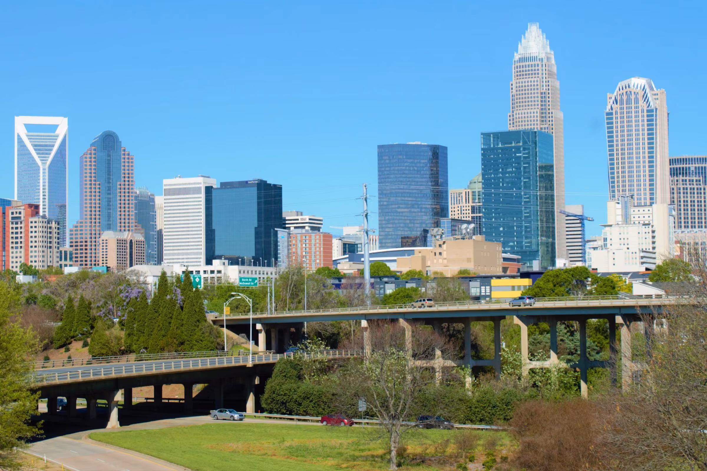 Charlotte skyline