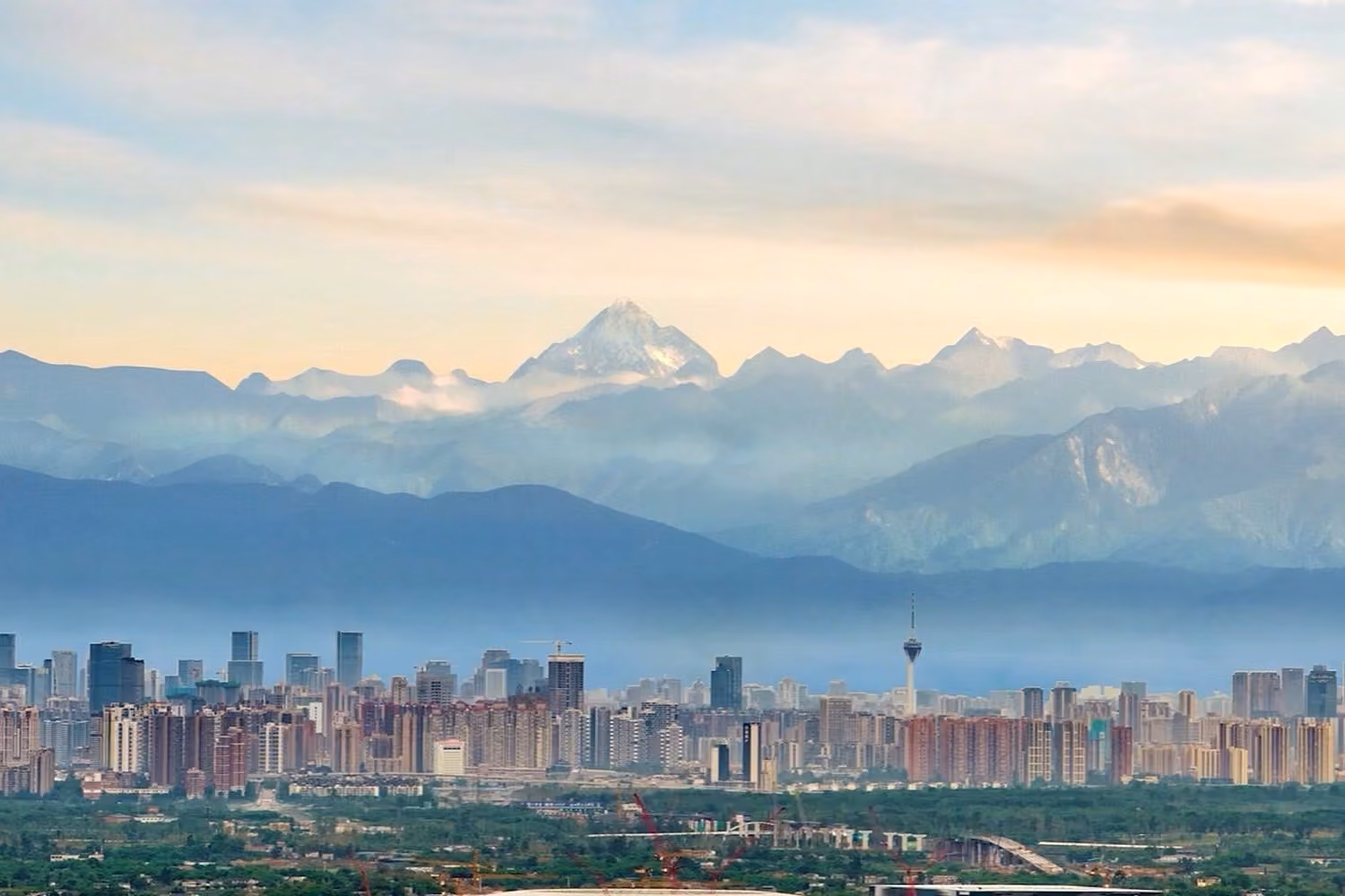 Chengdu skyline