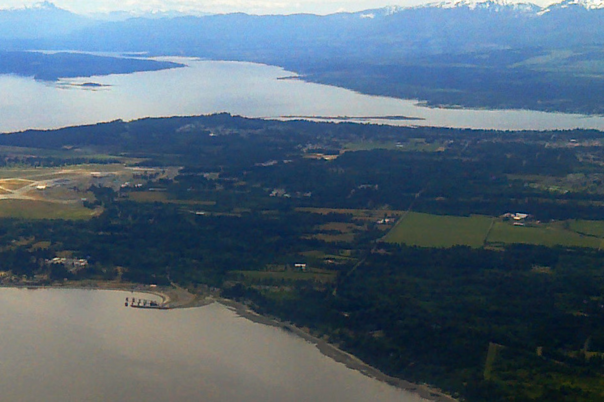 Comox skyline