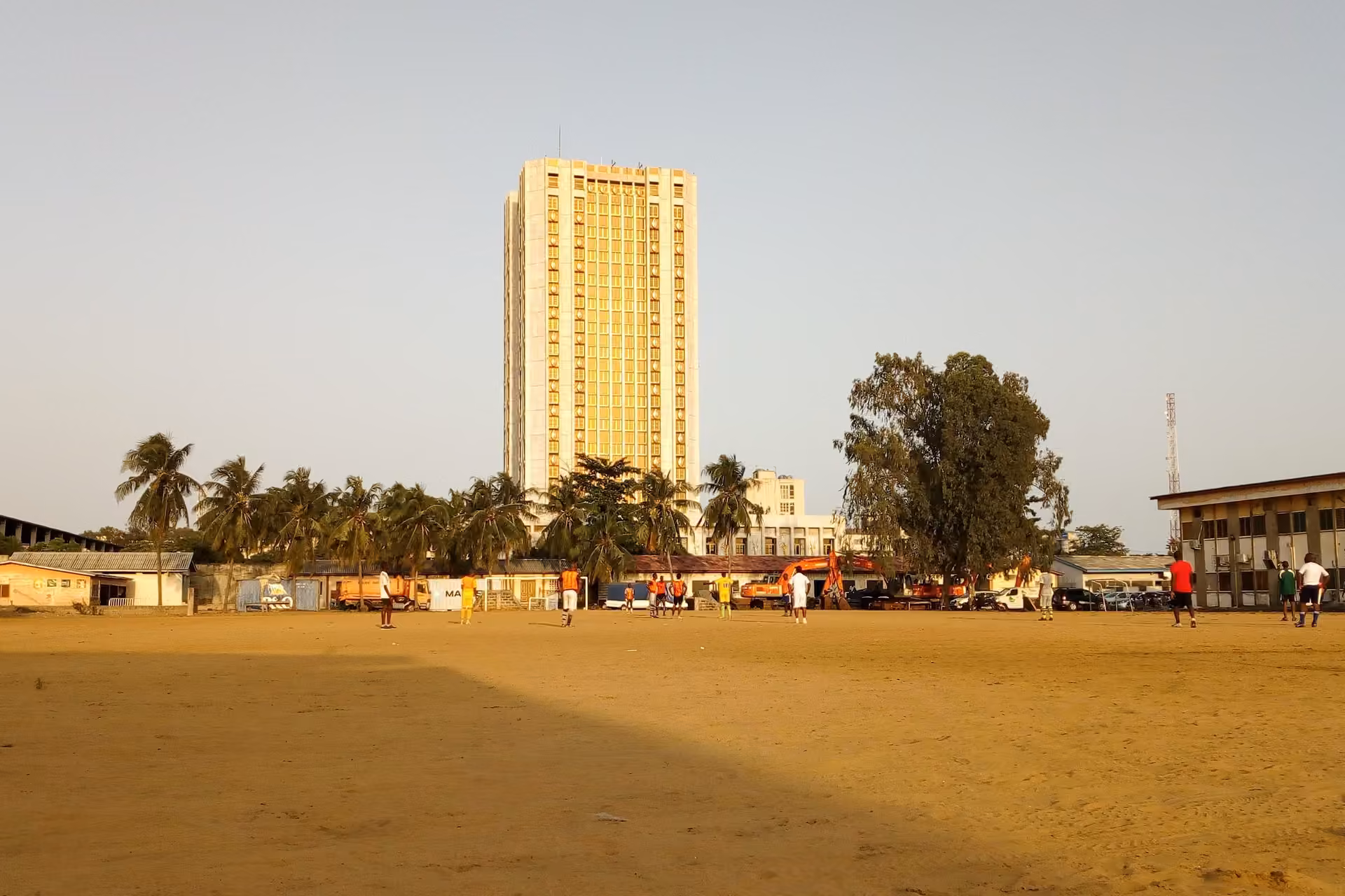 Cotonou skyline