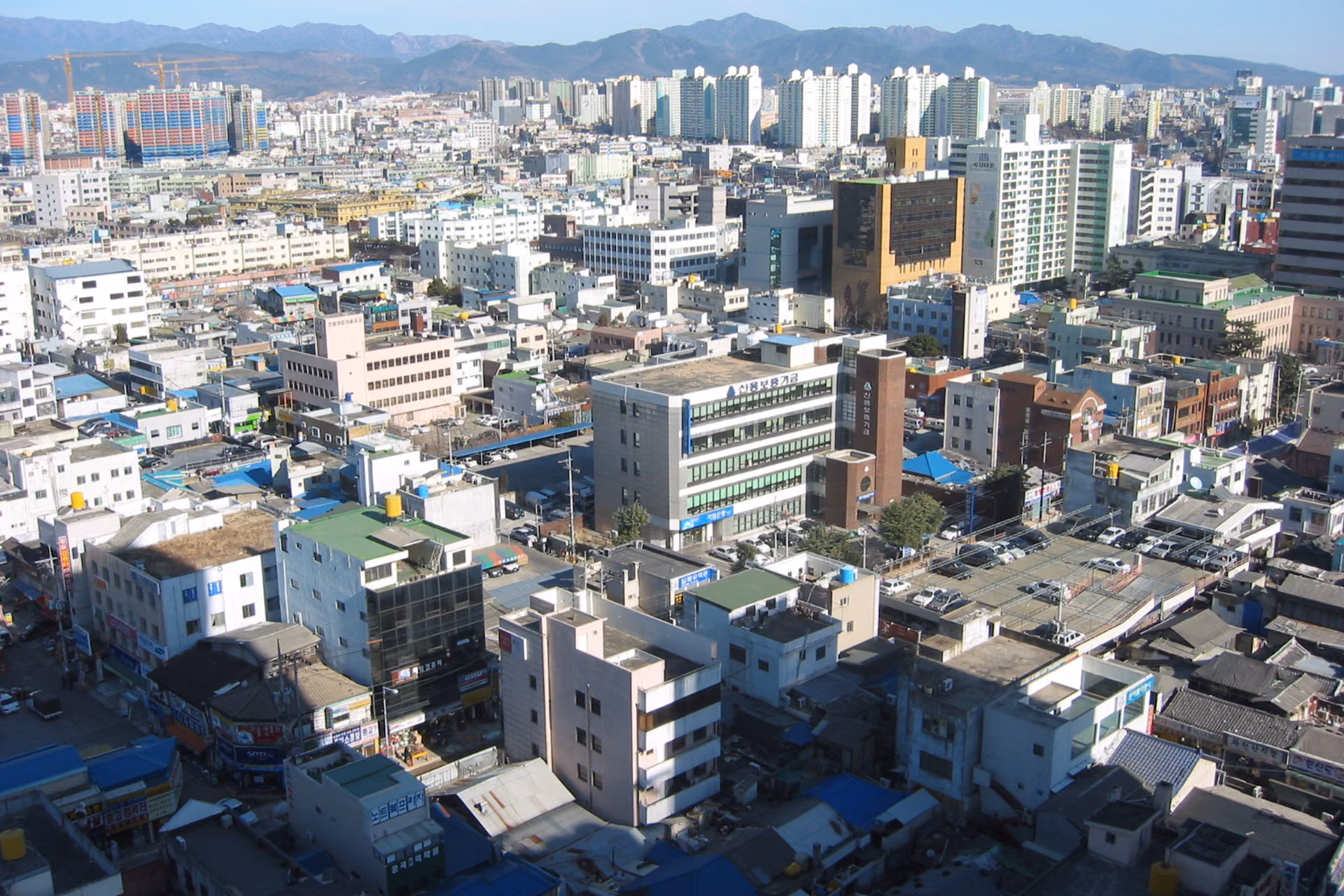 Daegu skyline