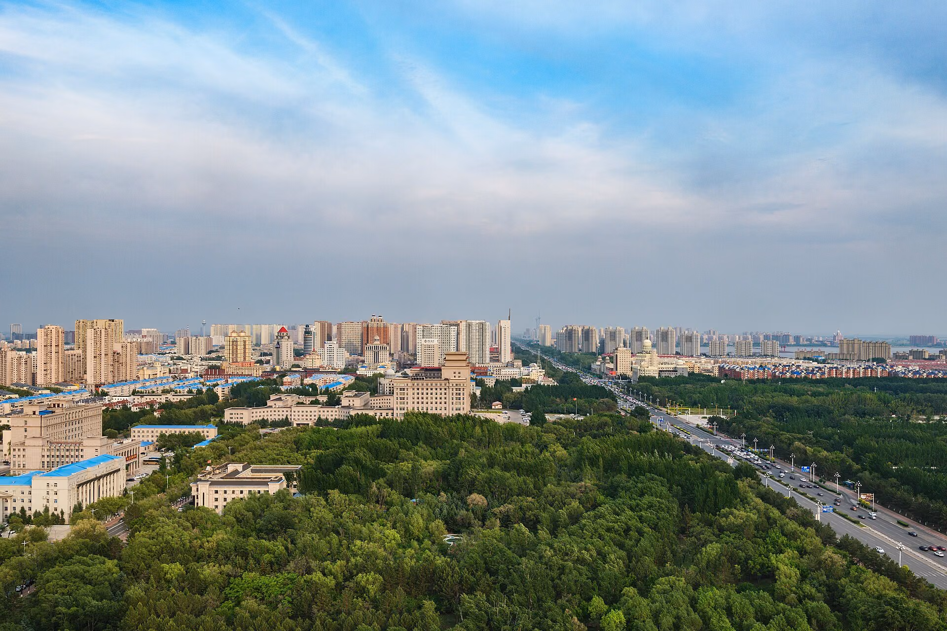Daqing skyline