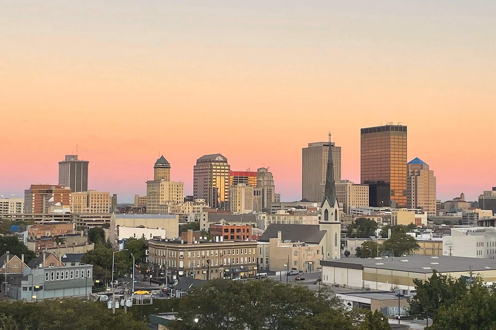 Dayton skyline