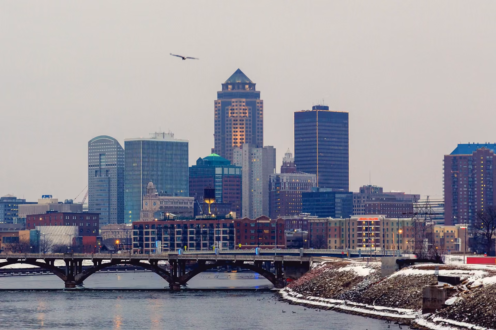 Des Moines skyline