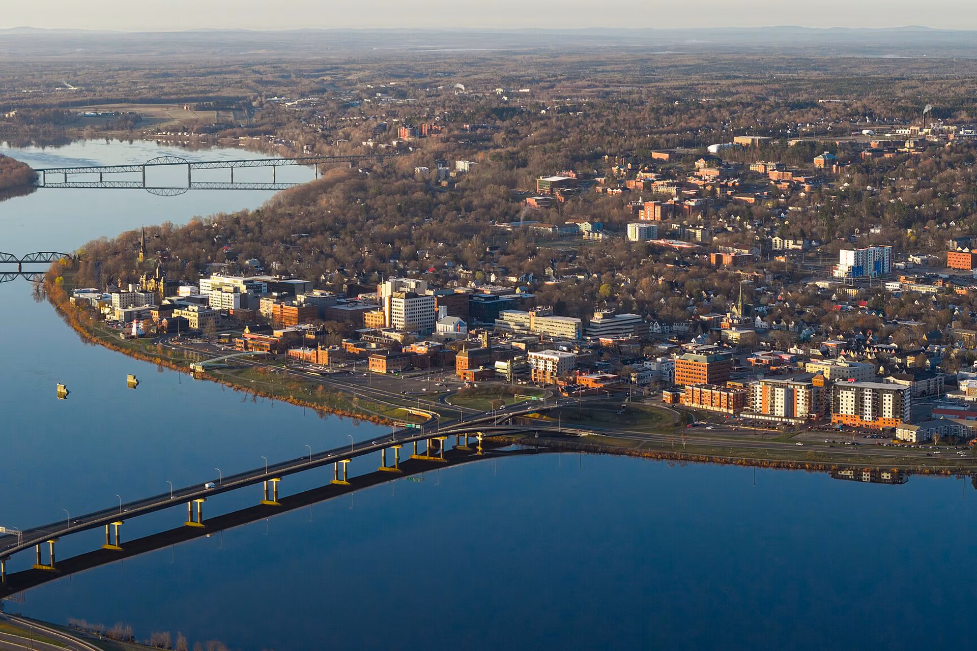 Fredericton skyline