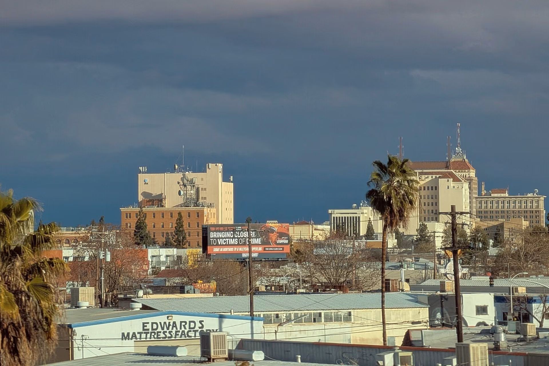 Fresno skyline
