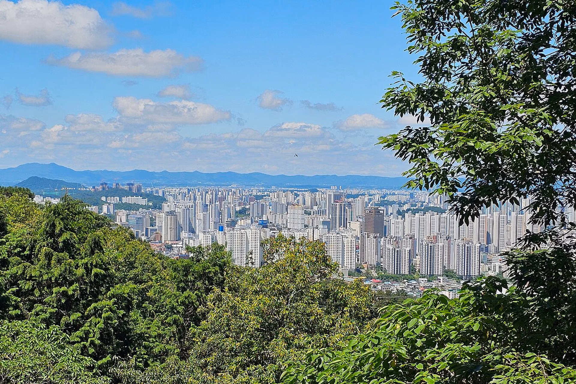 Gwangju skyline