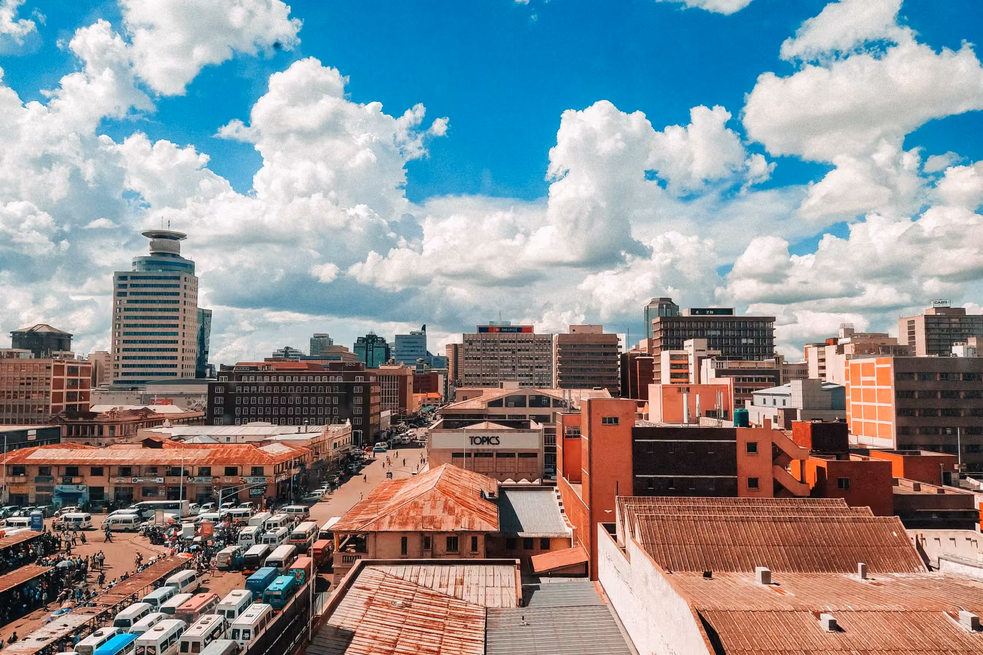 Harare skyline