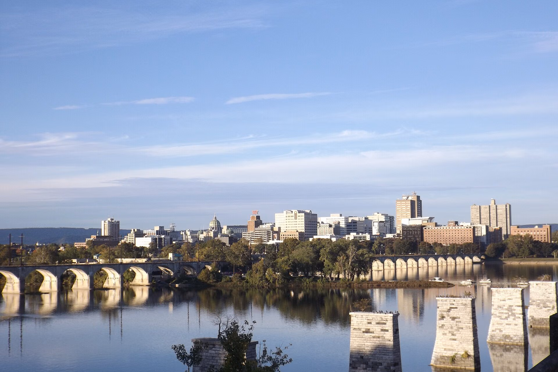 Harrisburg skyline