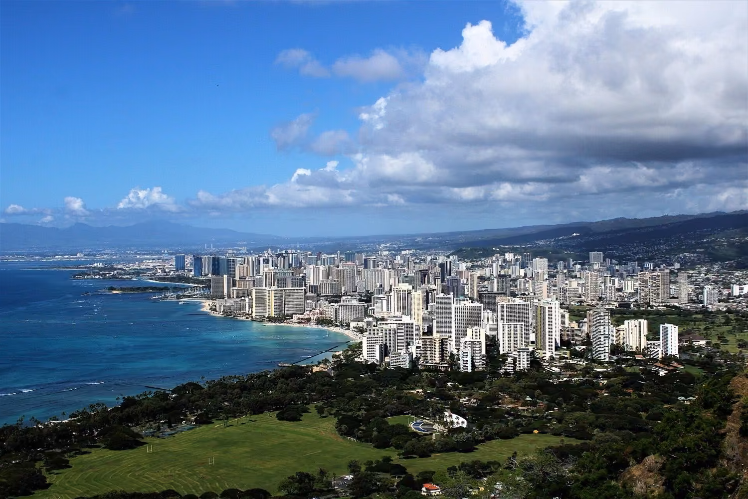 Honolulu skyline