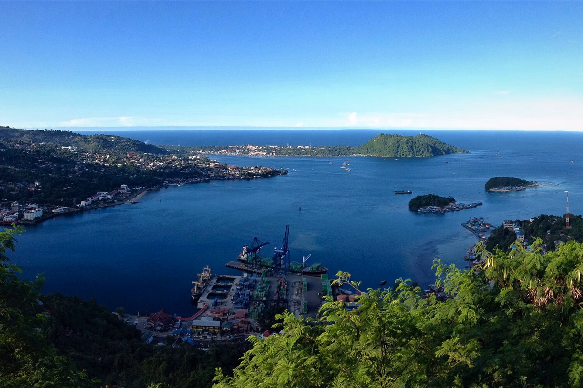 Jayapura skyline