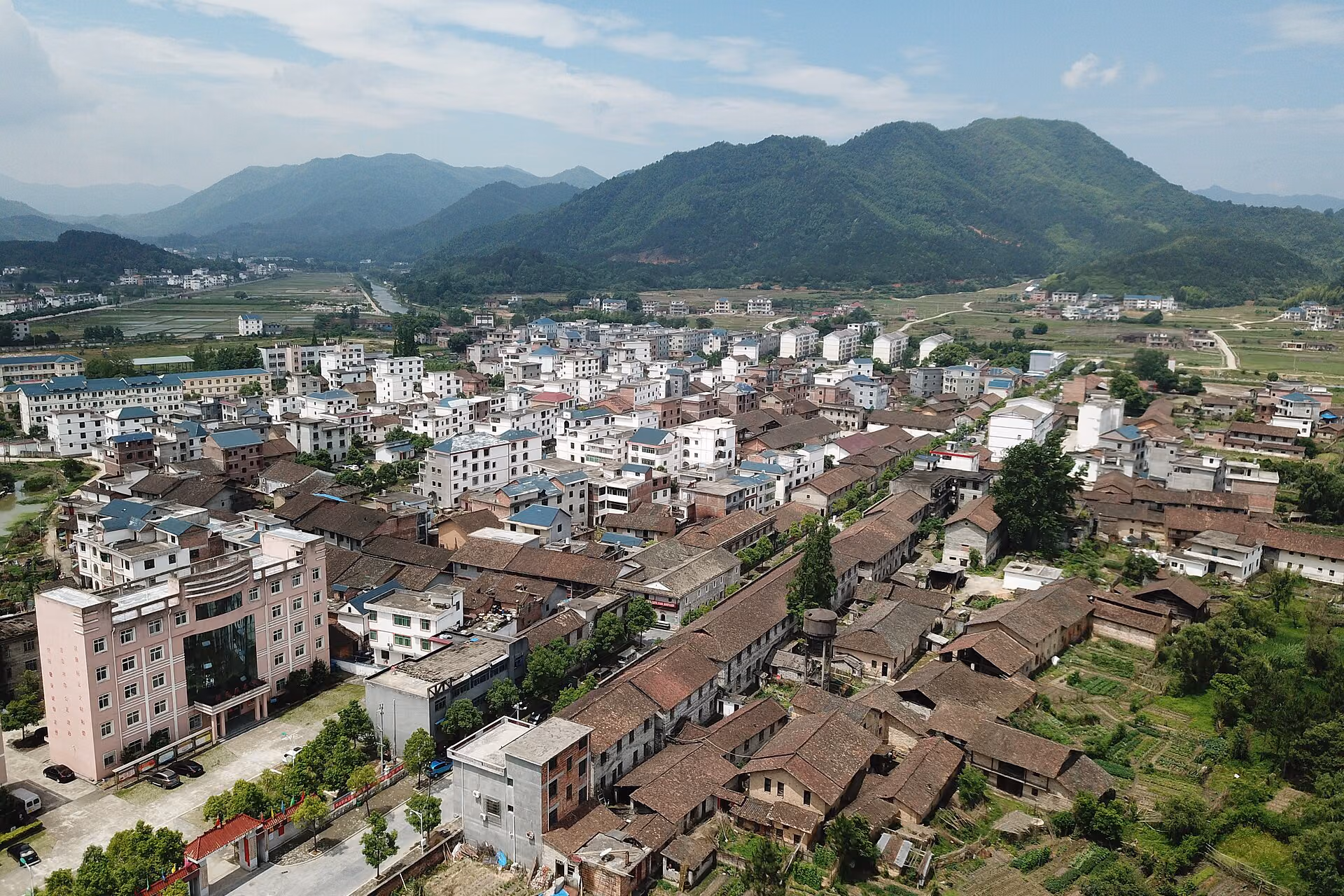 Ji'an skyline