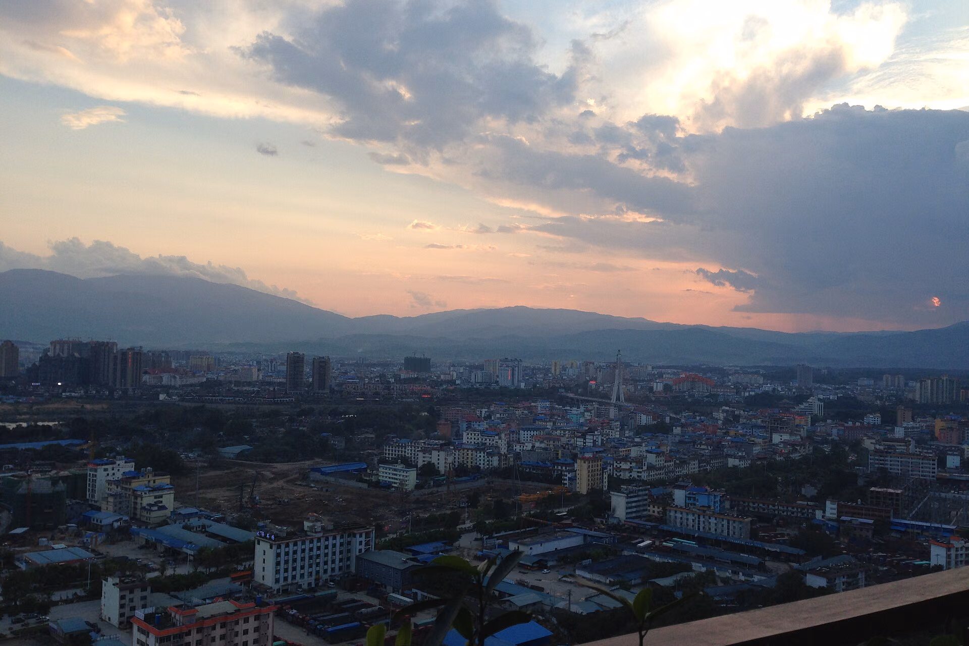 Jinghong skyline