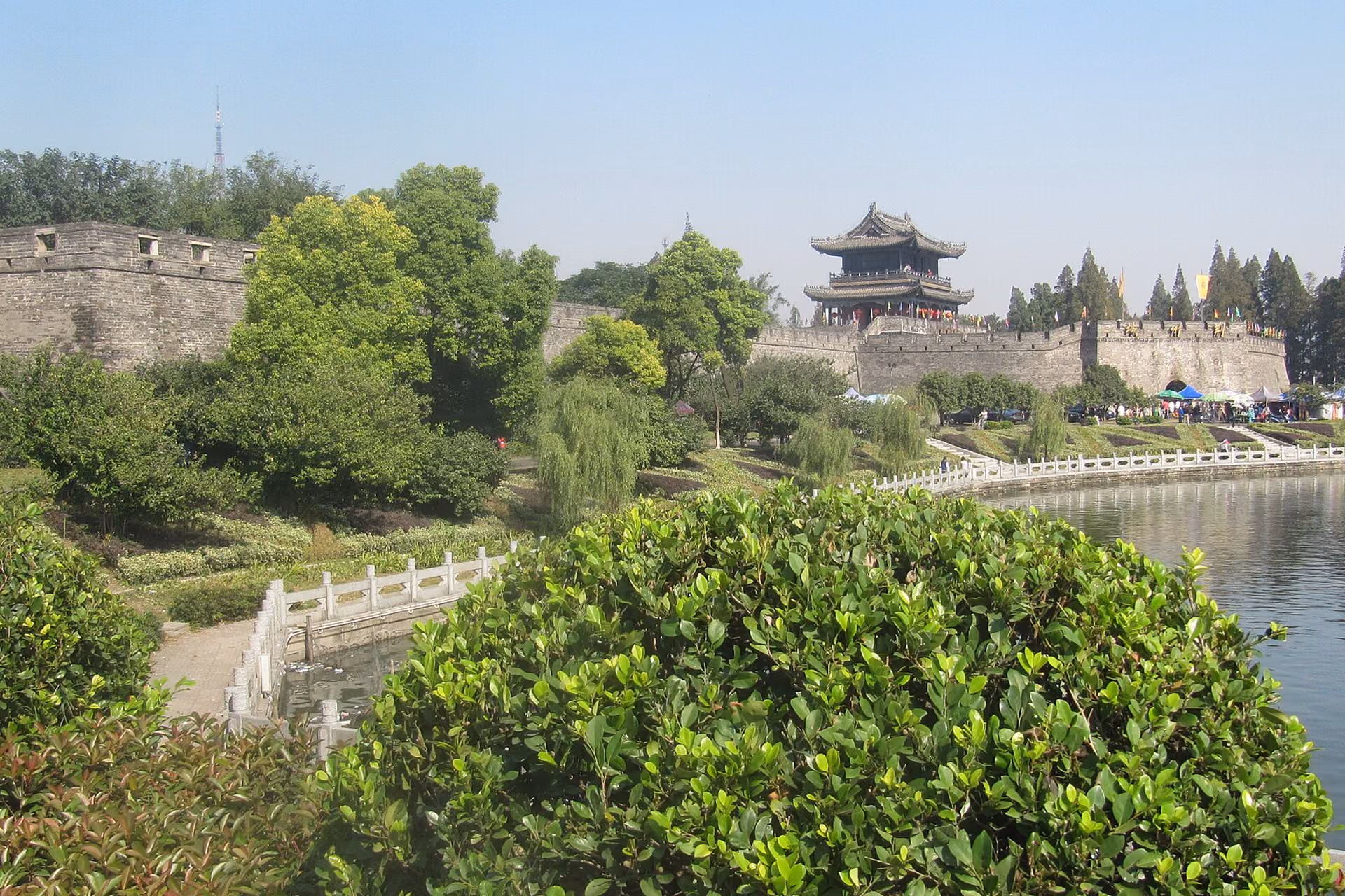 Jingzhou skyline