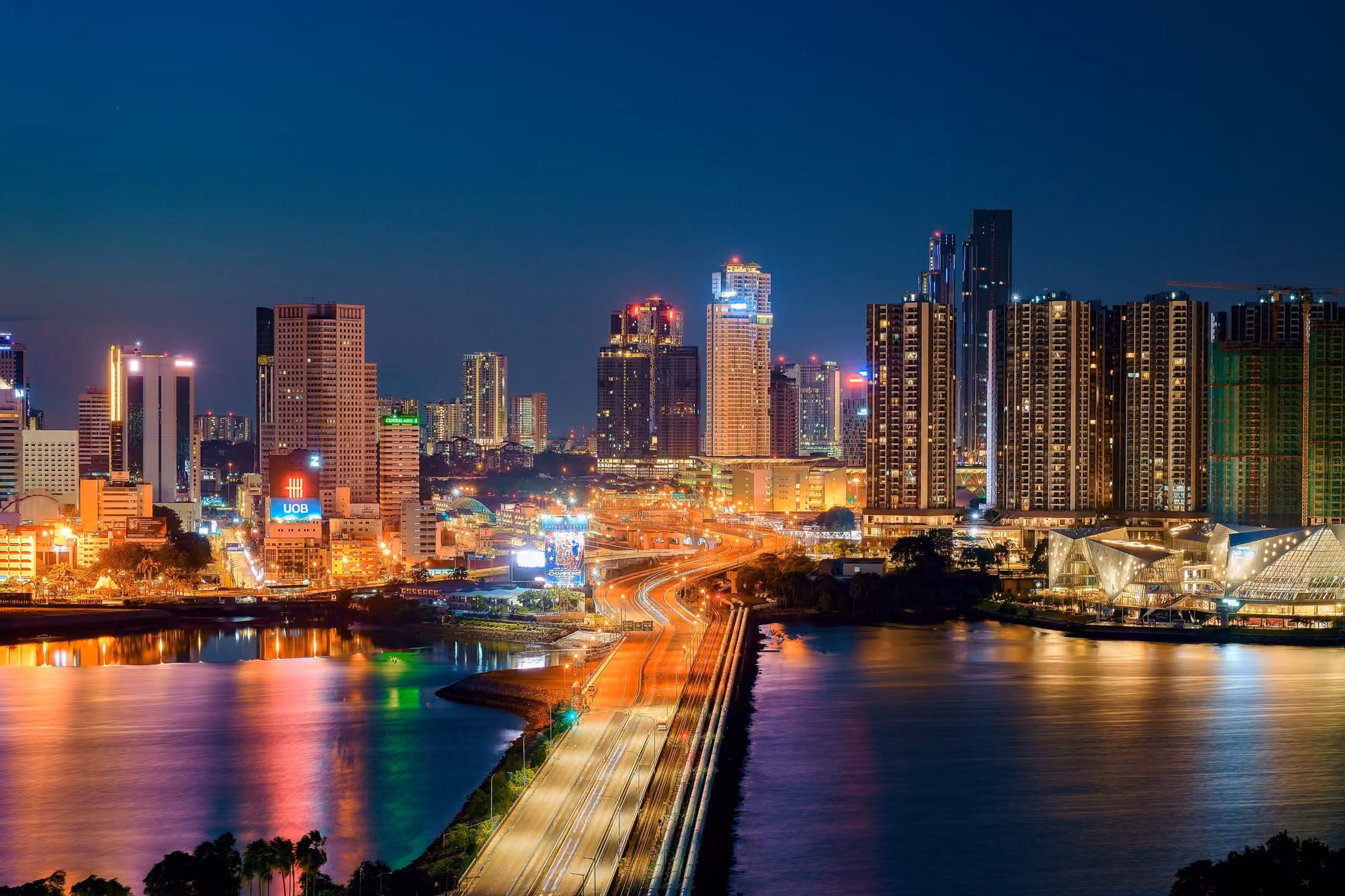 Johor Bahru skyline