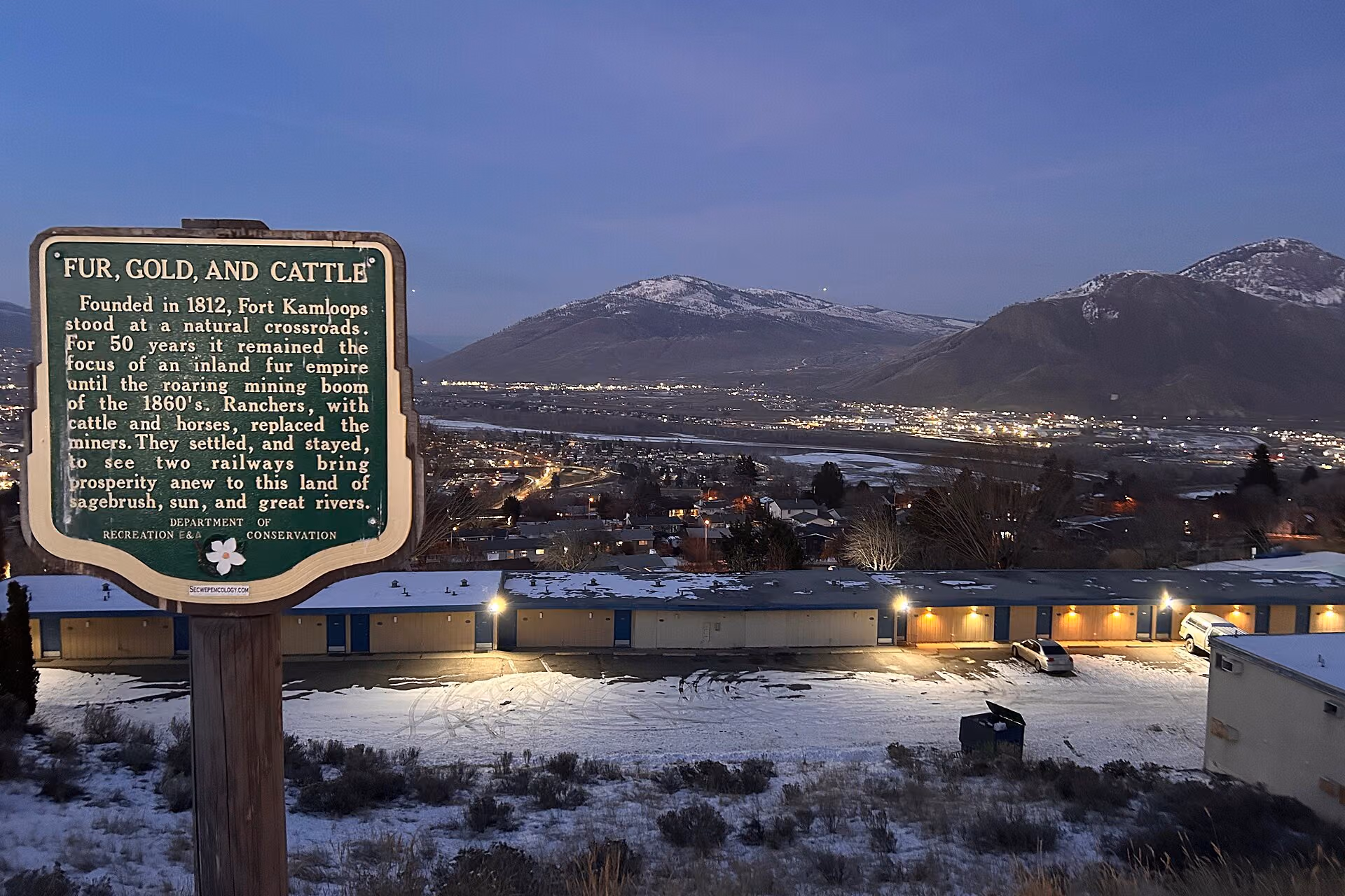 Kamloops skyline