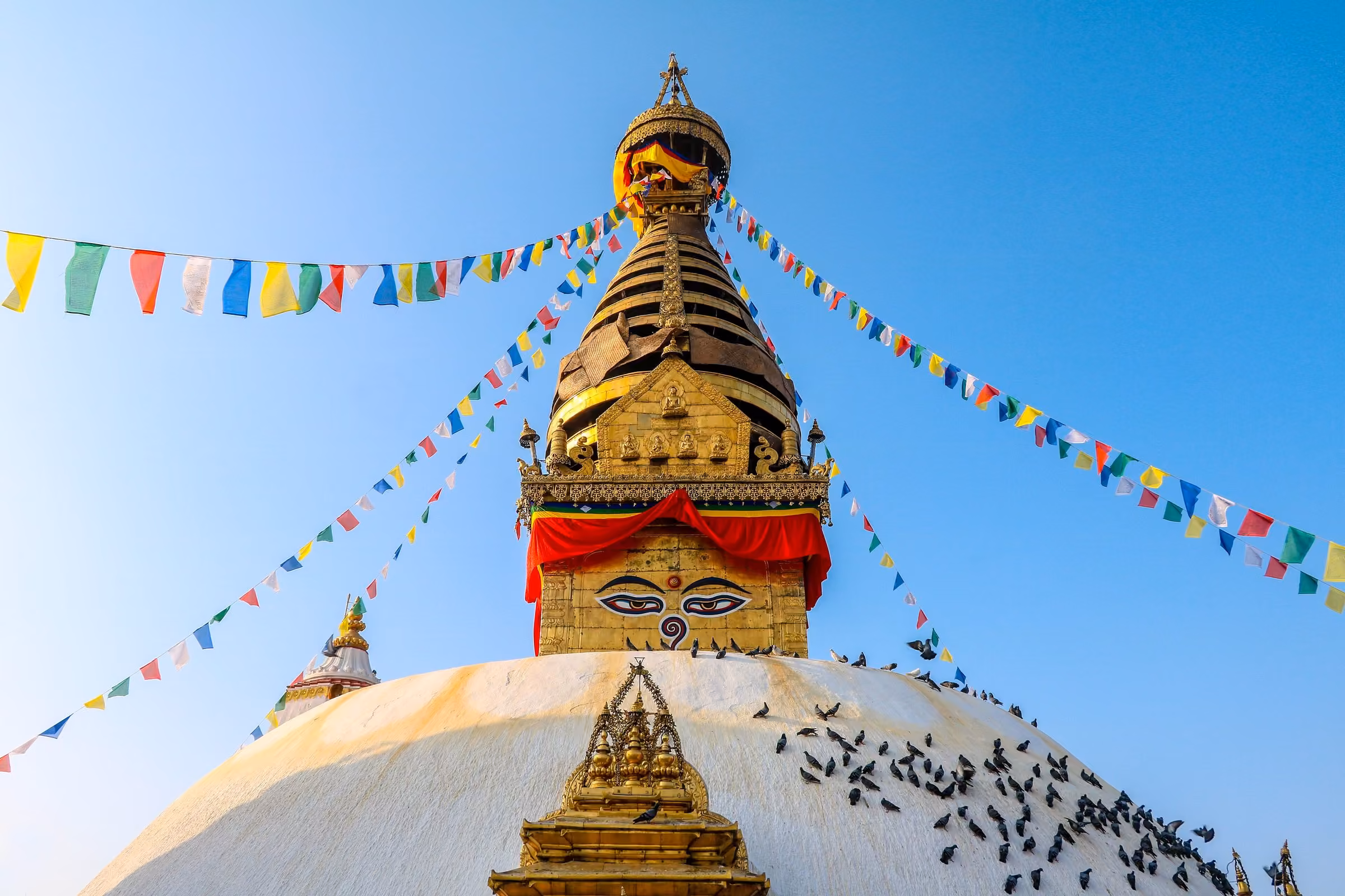 Kathmandu skyline