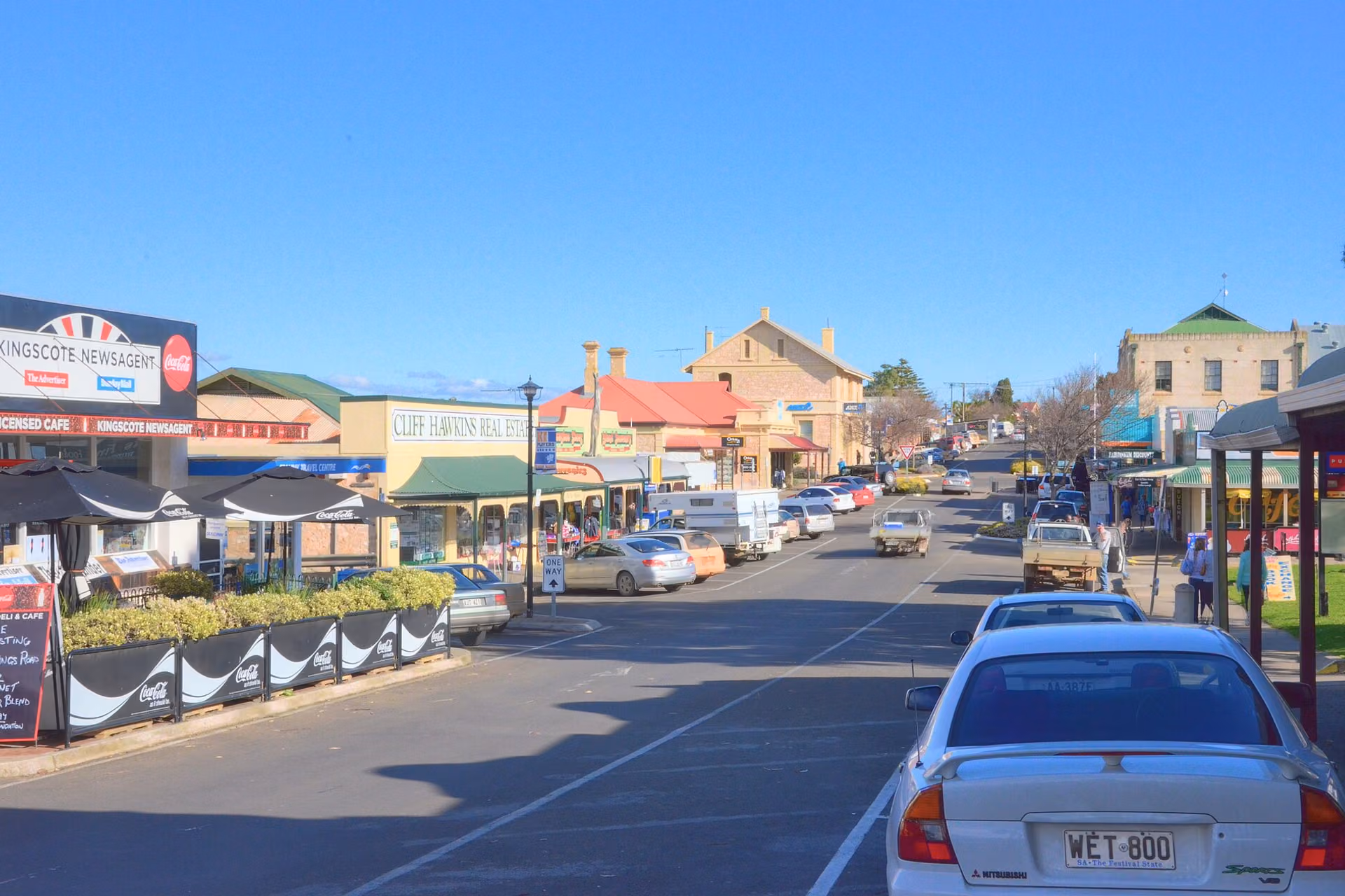Kingscote skyline