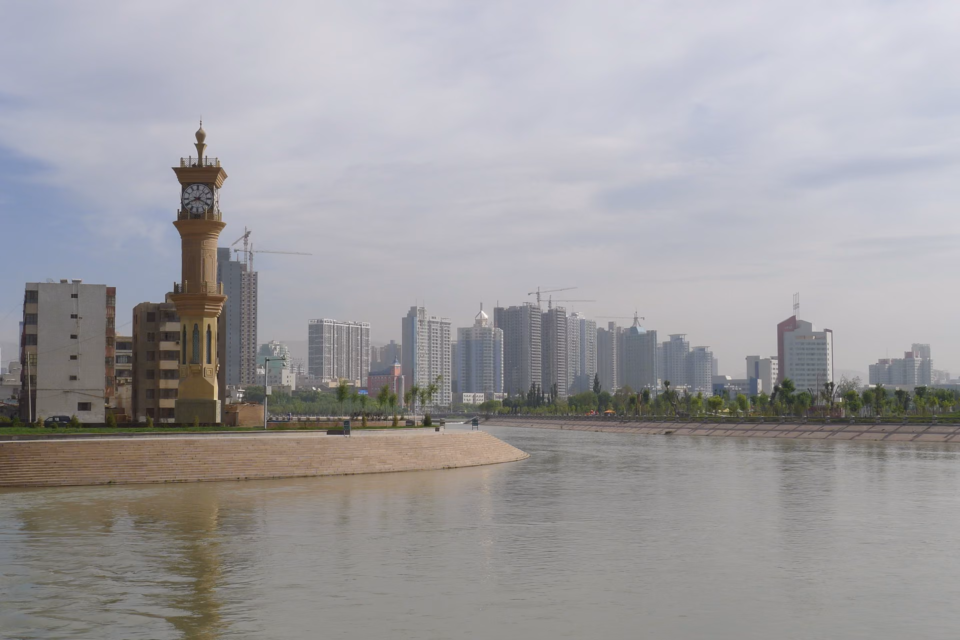 Korla skyline