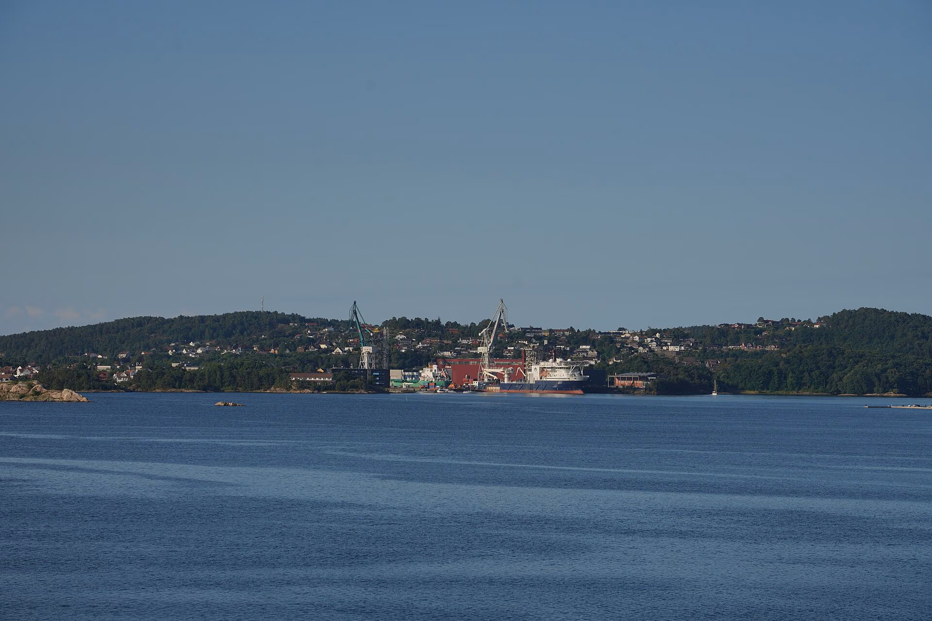 Kristiansand skyline