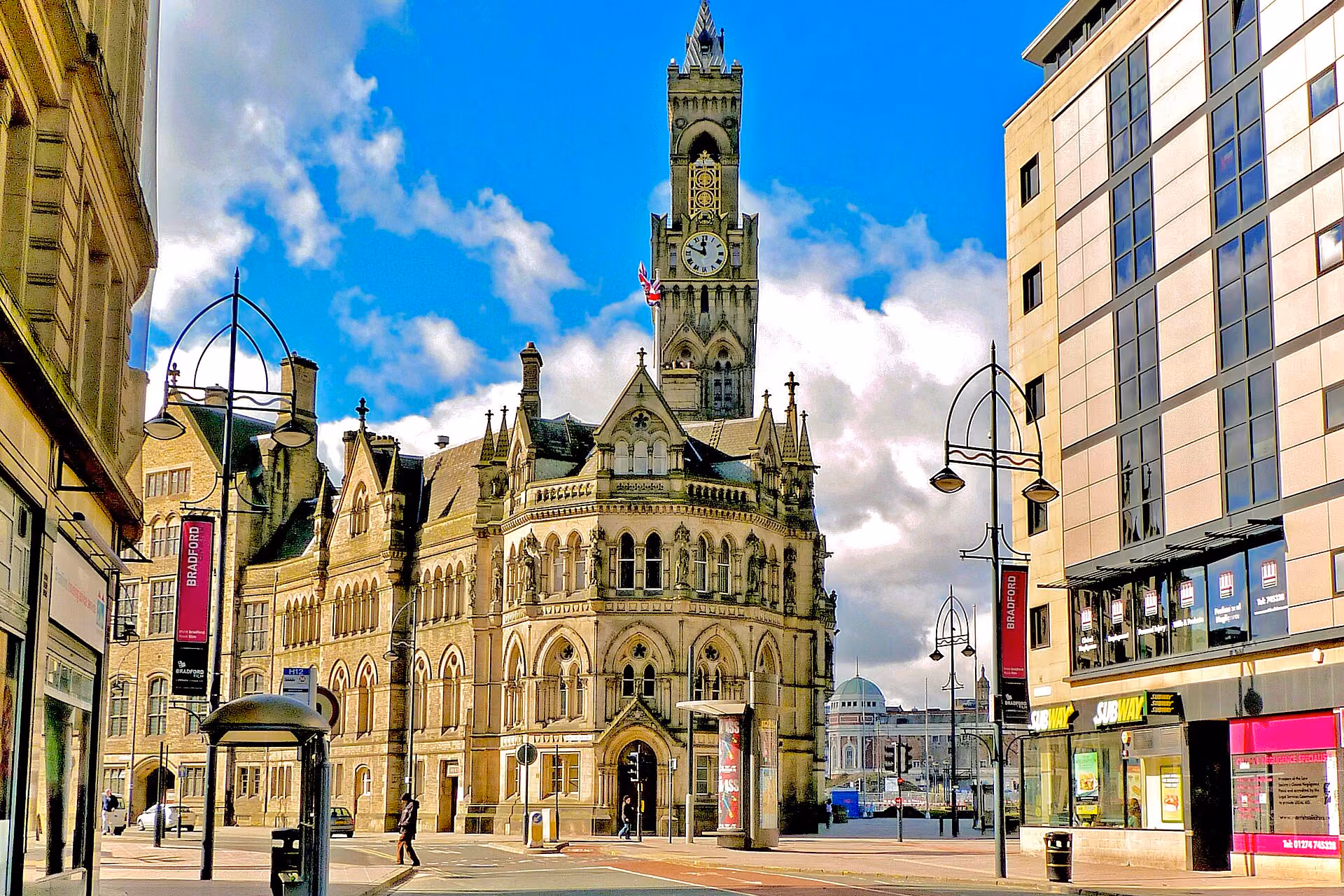 Leeds Bradford skyline