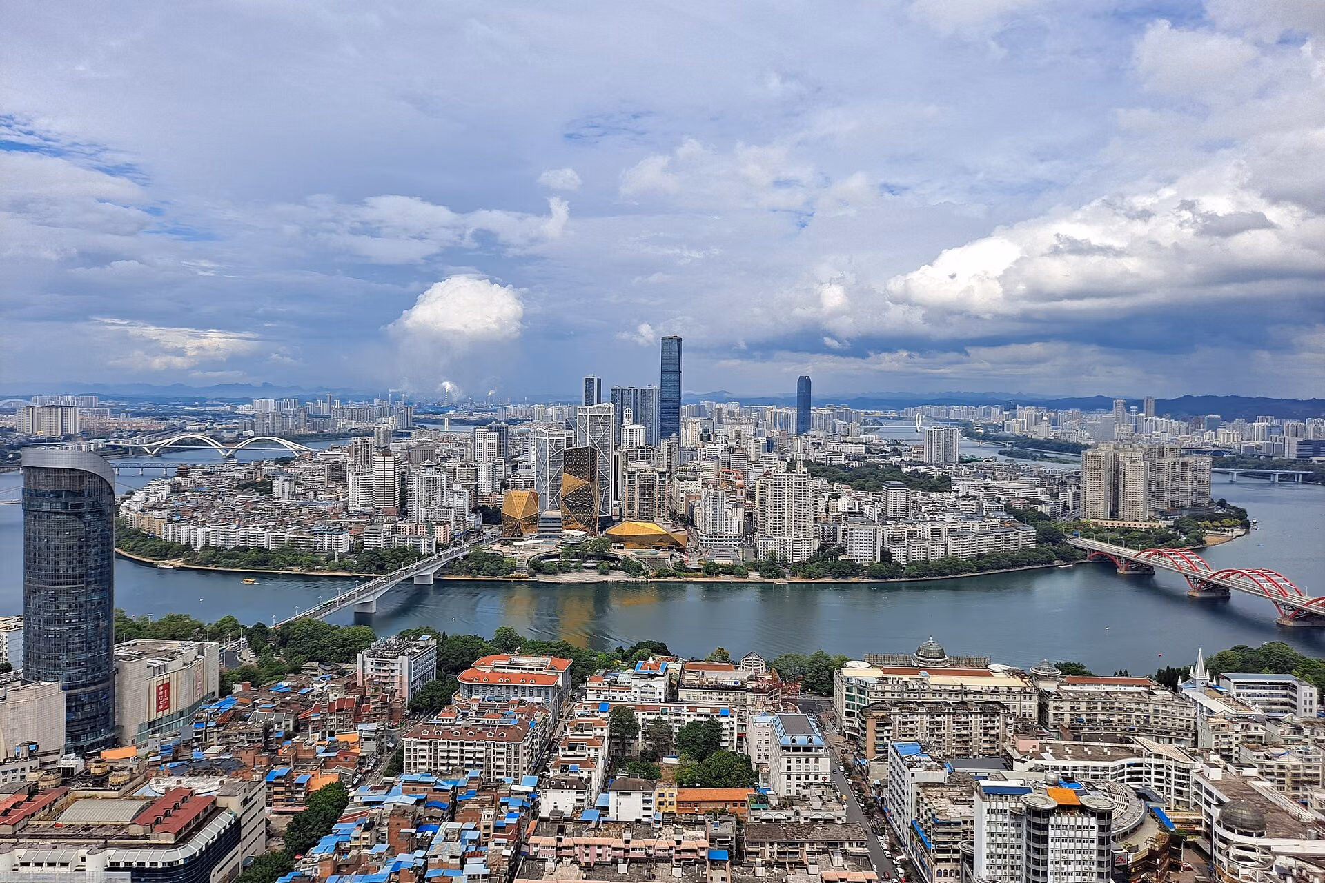 Liuzhou skyline