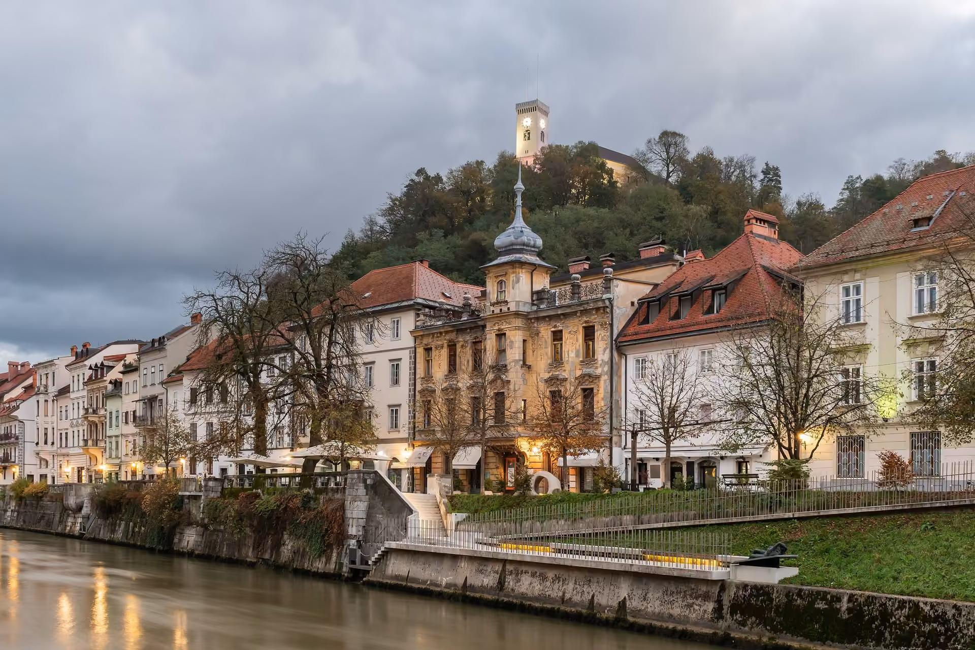 Ljubljana skyline