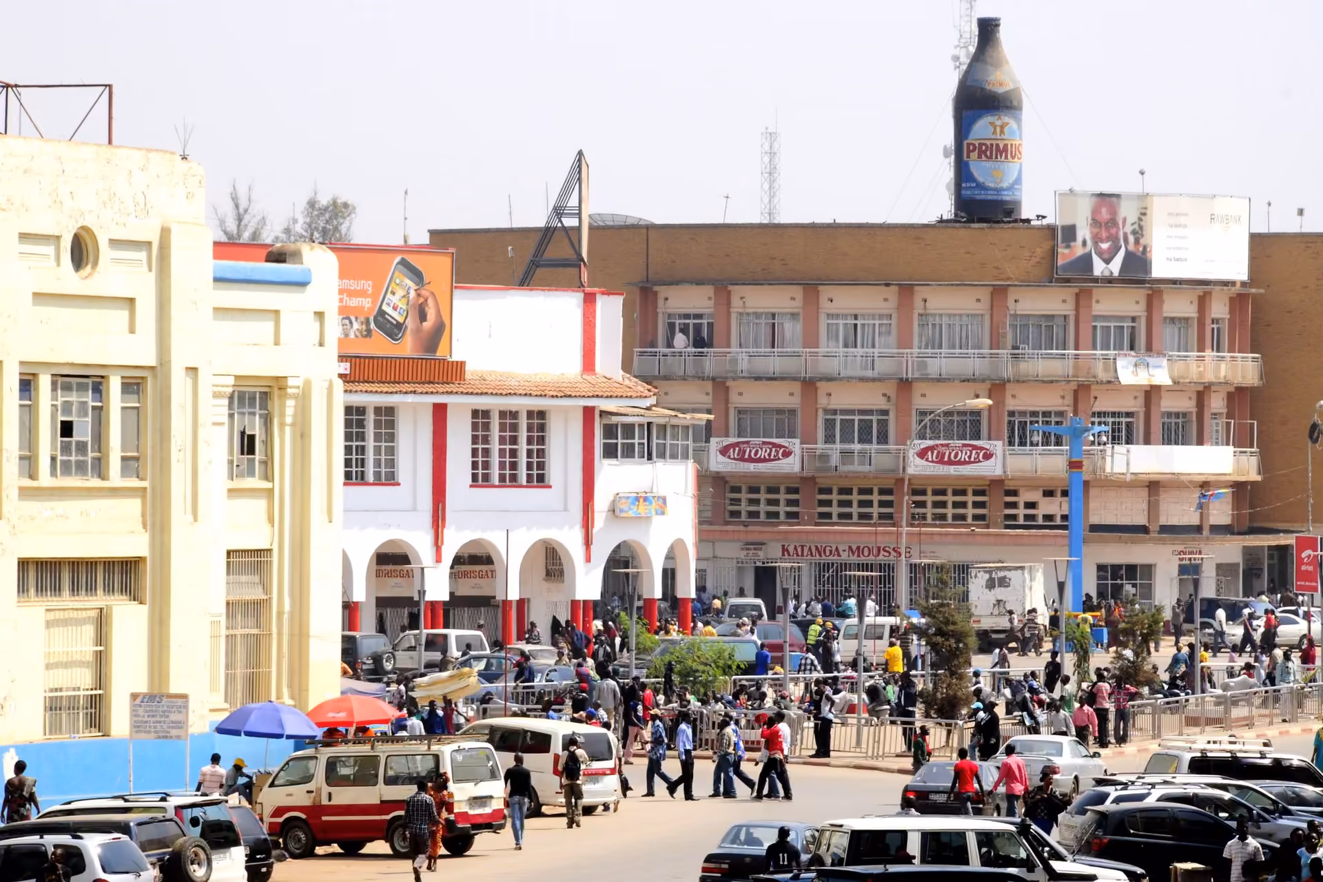 Lubumbashi skyline