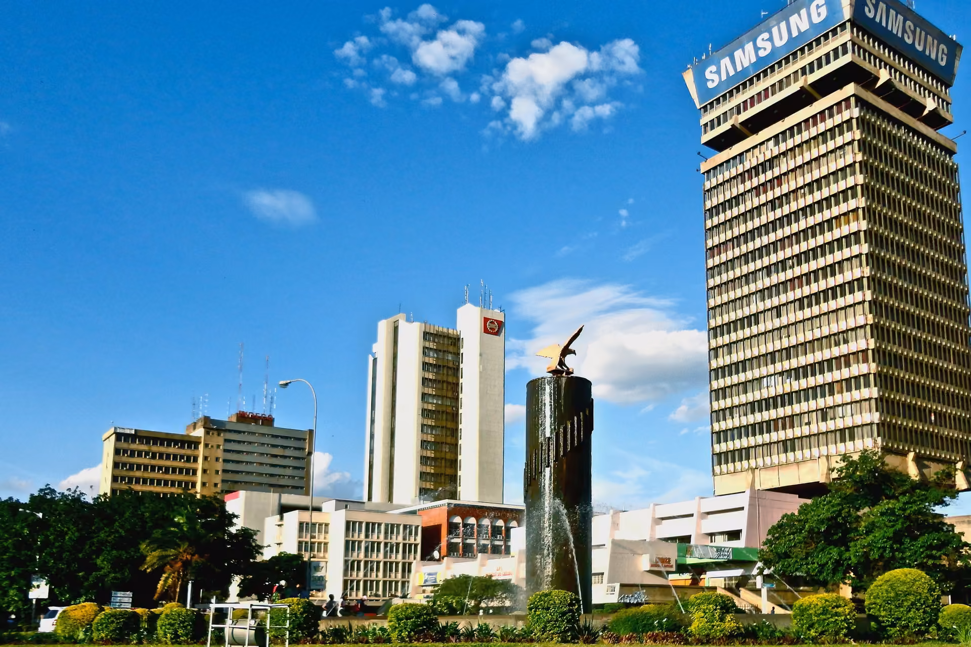 Lusaka skyline