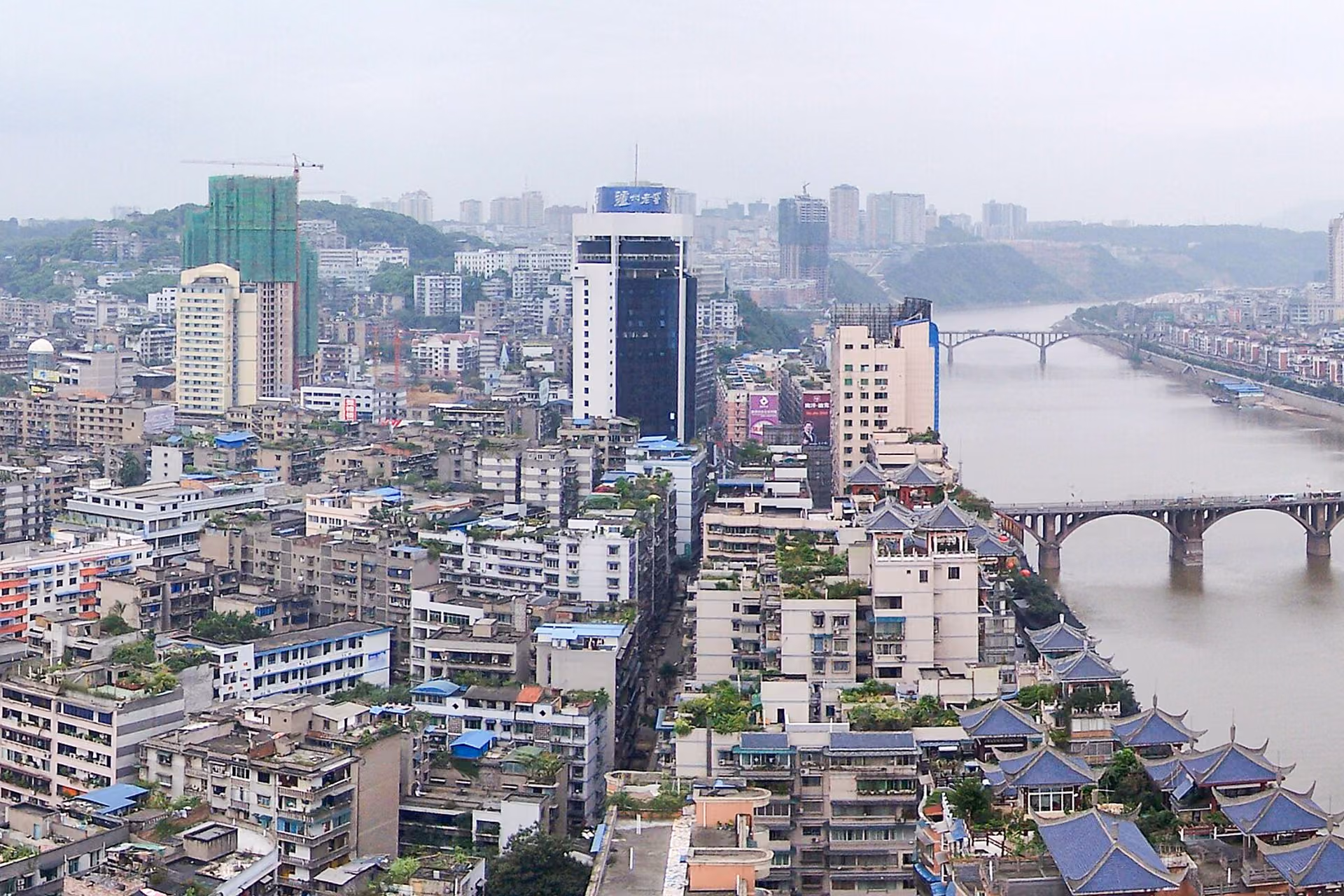 Luzhou skyline