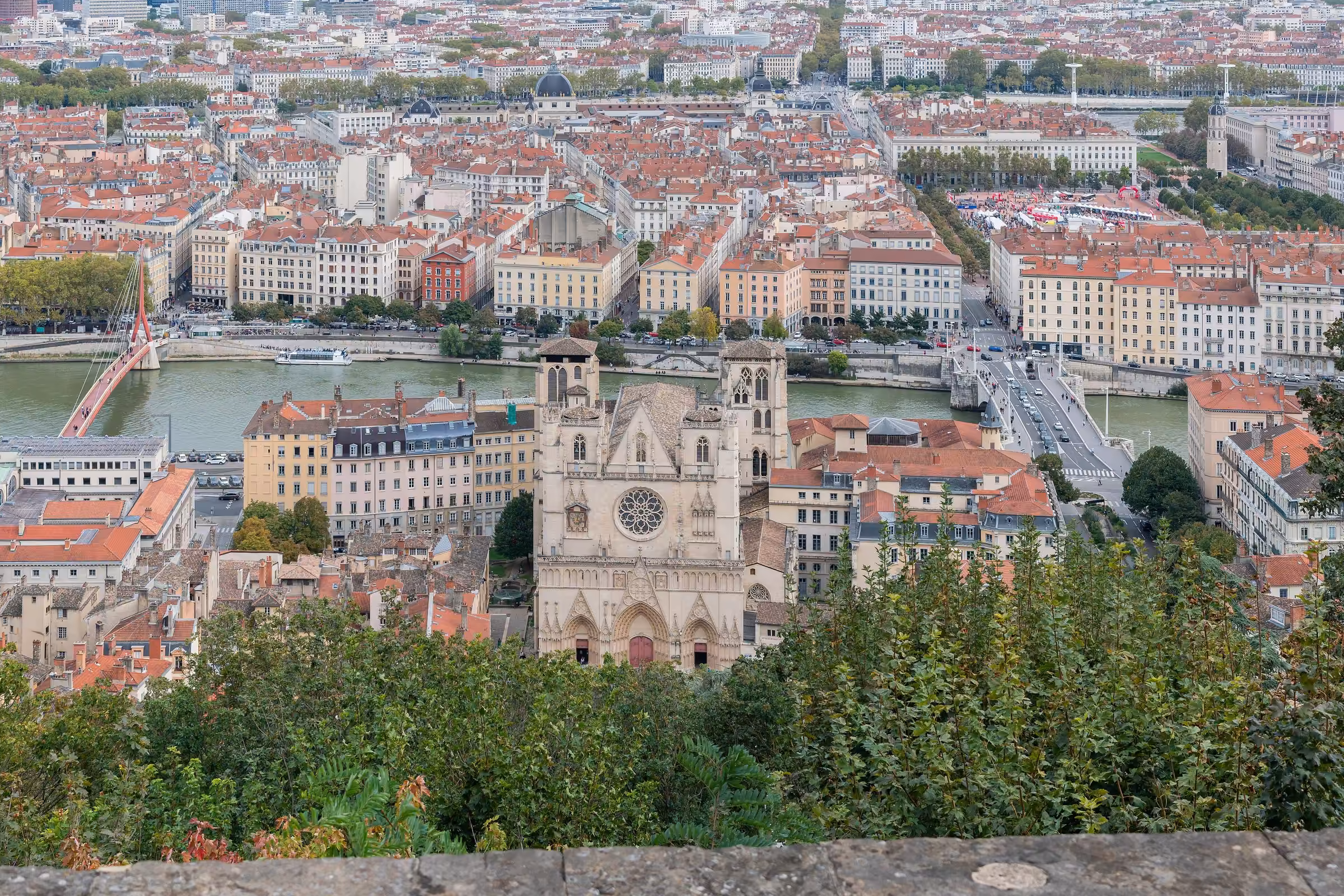 Lyon skyline