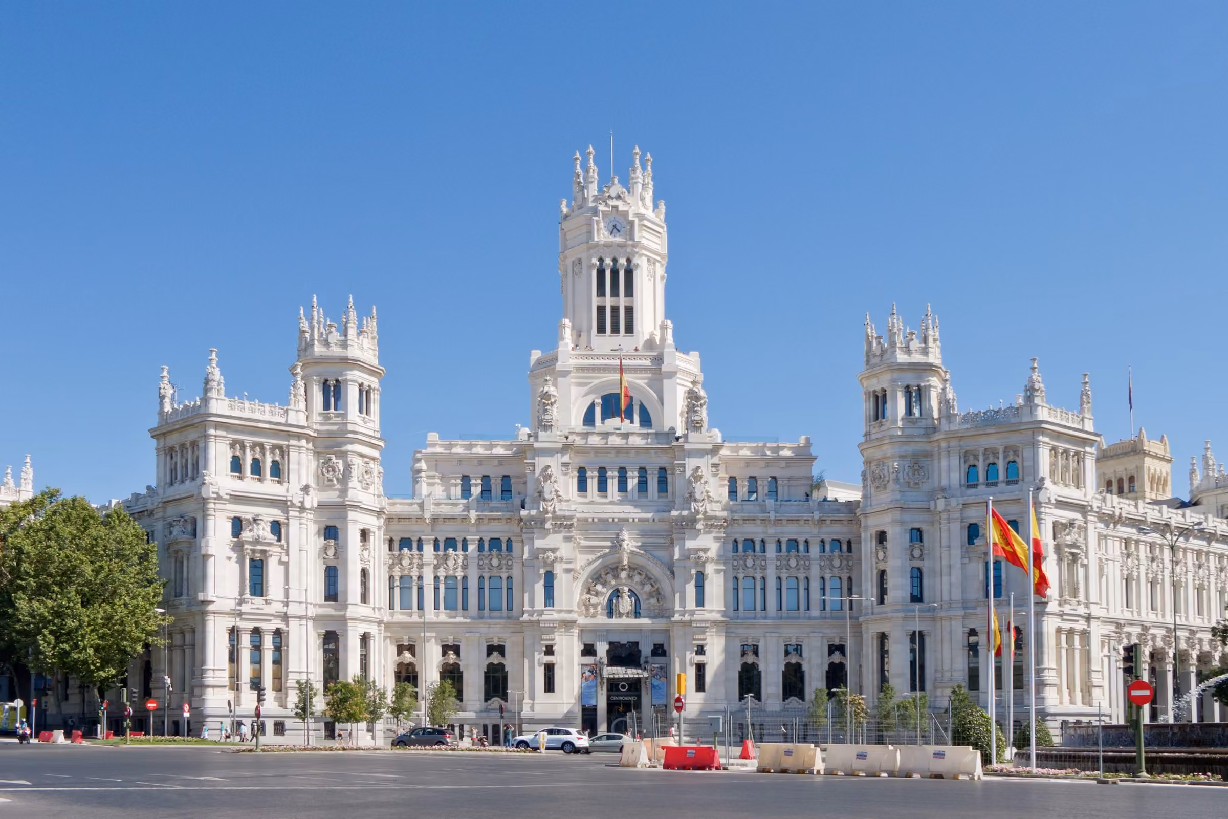 Madrid skyline
