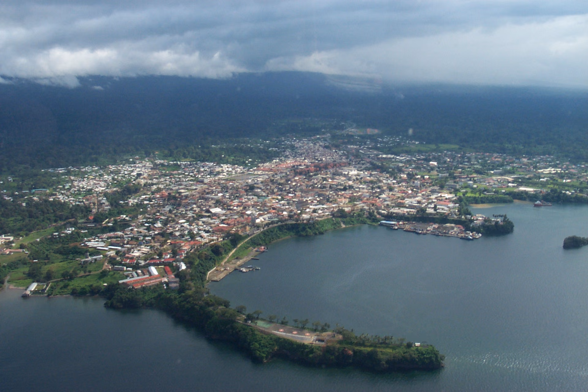 Malabo skyline