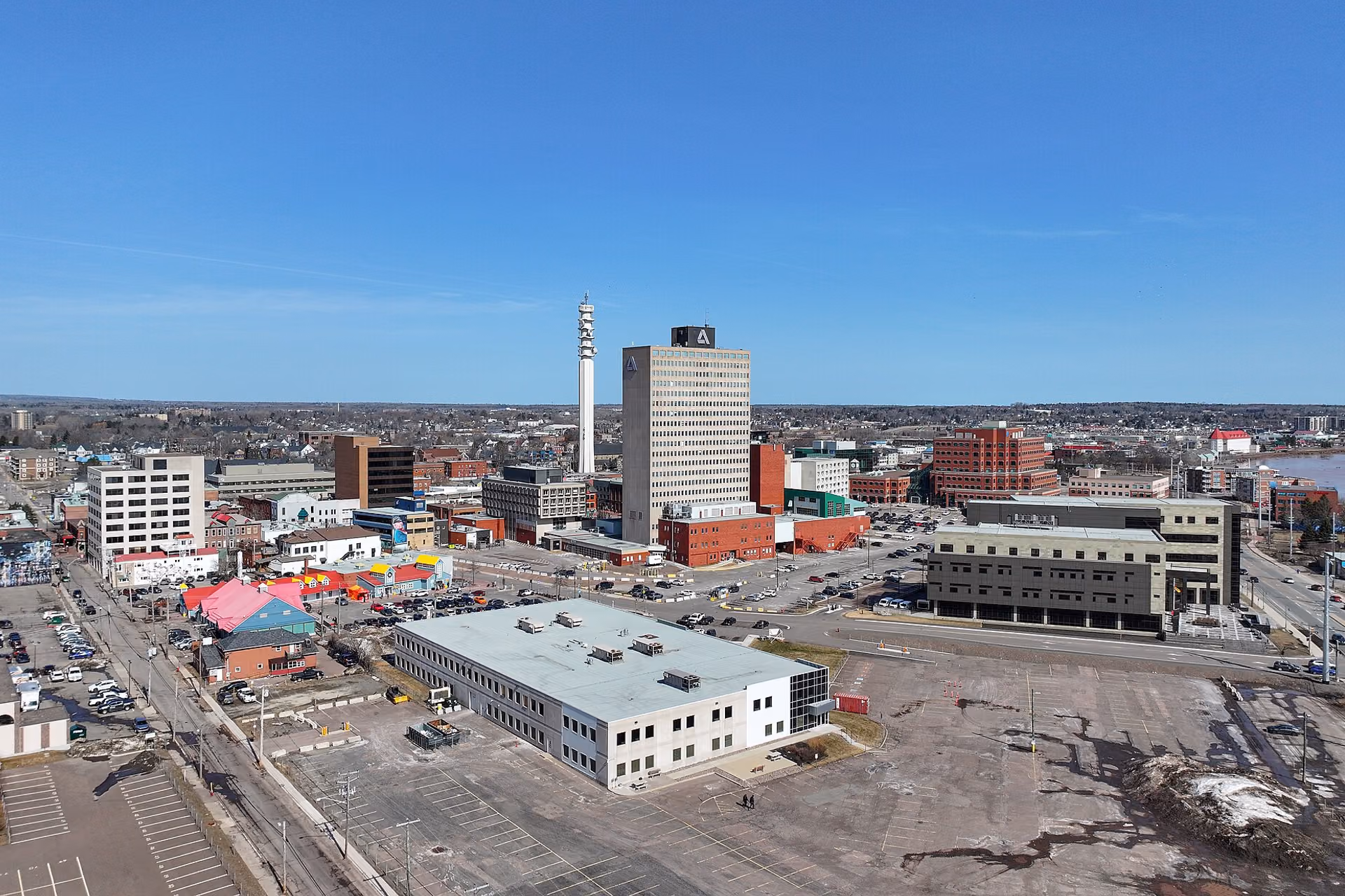 Moncton skyline